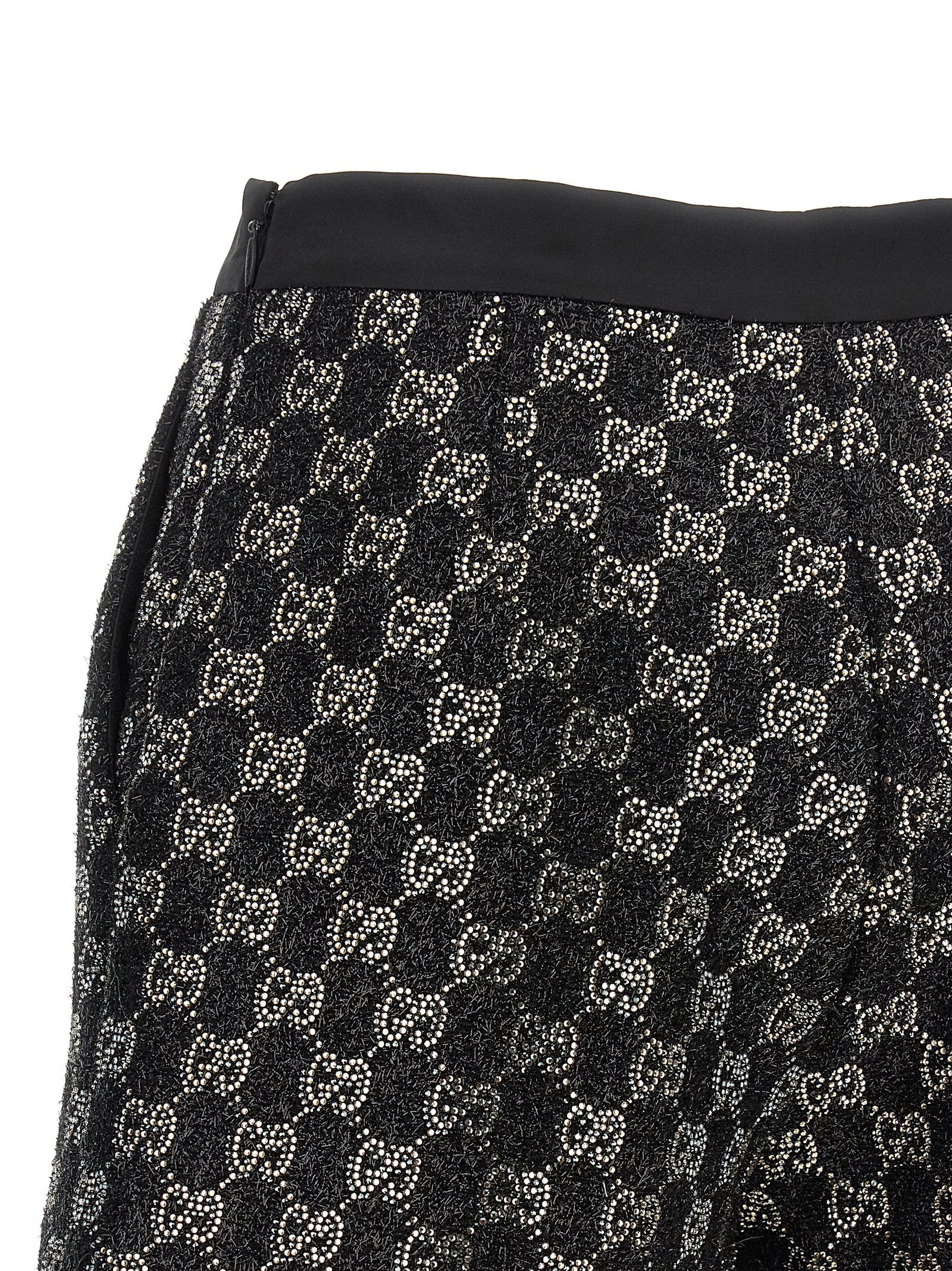 Gucci Black Viscose Short And Mini Shorts