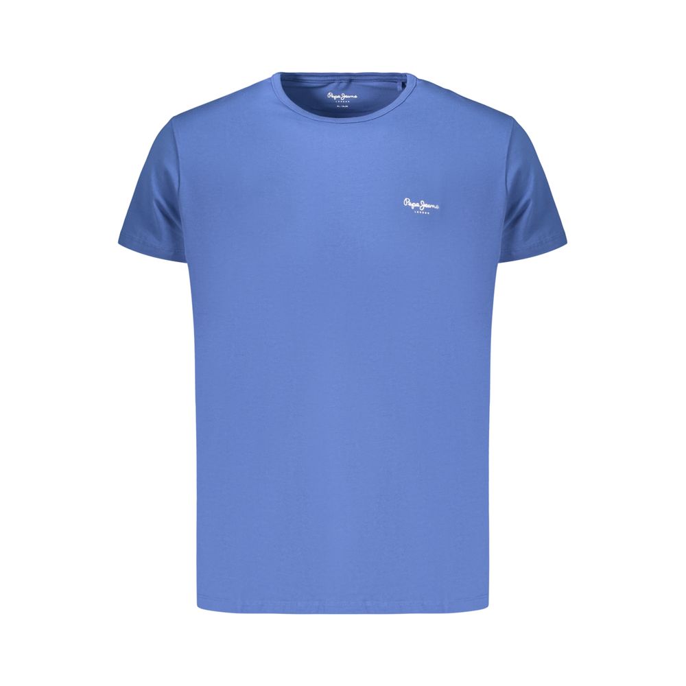 Pepe Jeans Blue Cotton Men's T-Shirt