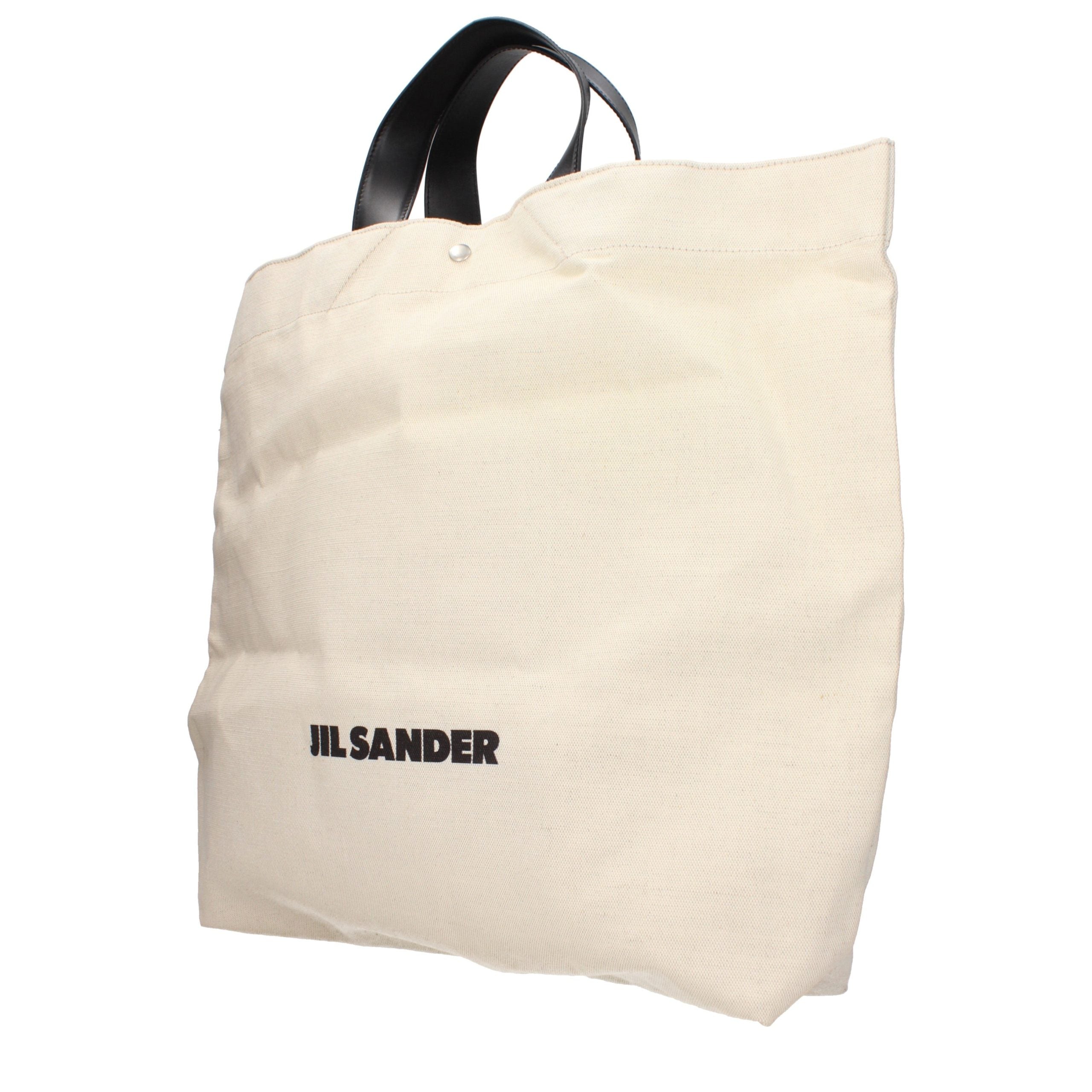Jil Sander Beige Fabric Handbag