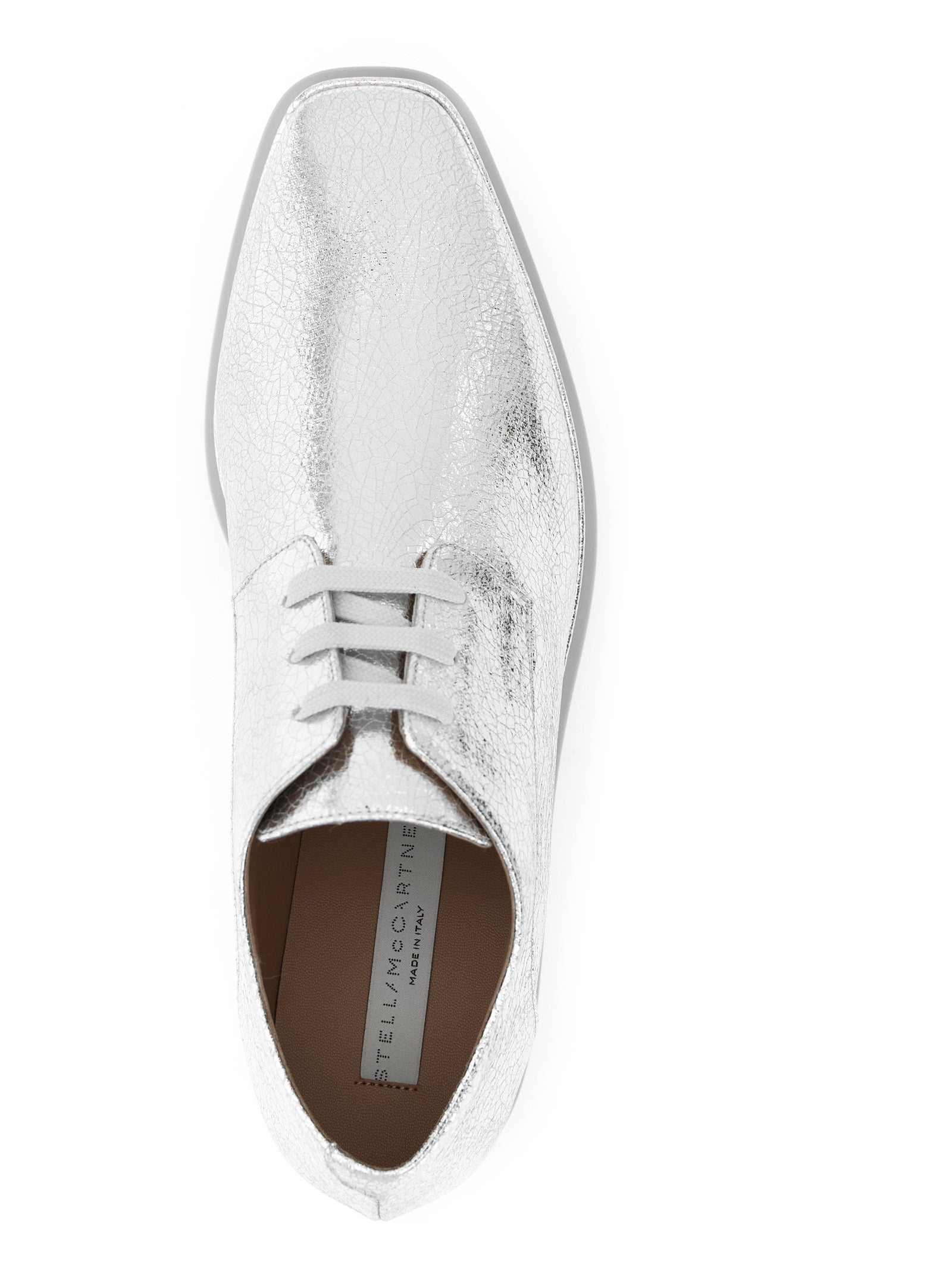 Stella McCartney Silver EVA Flats