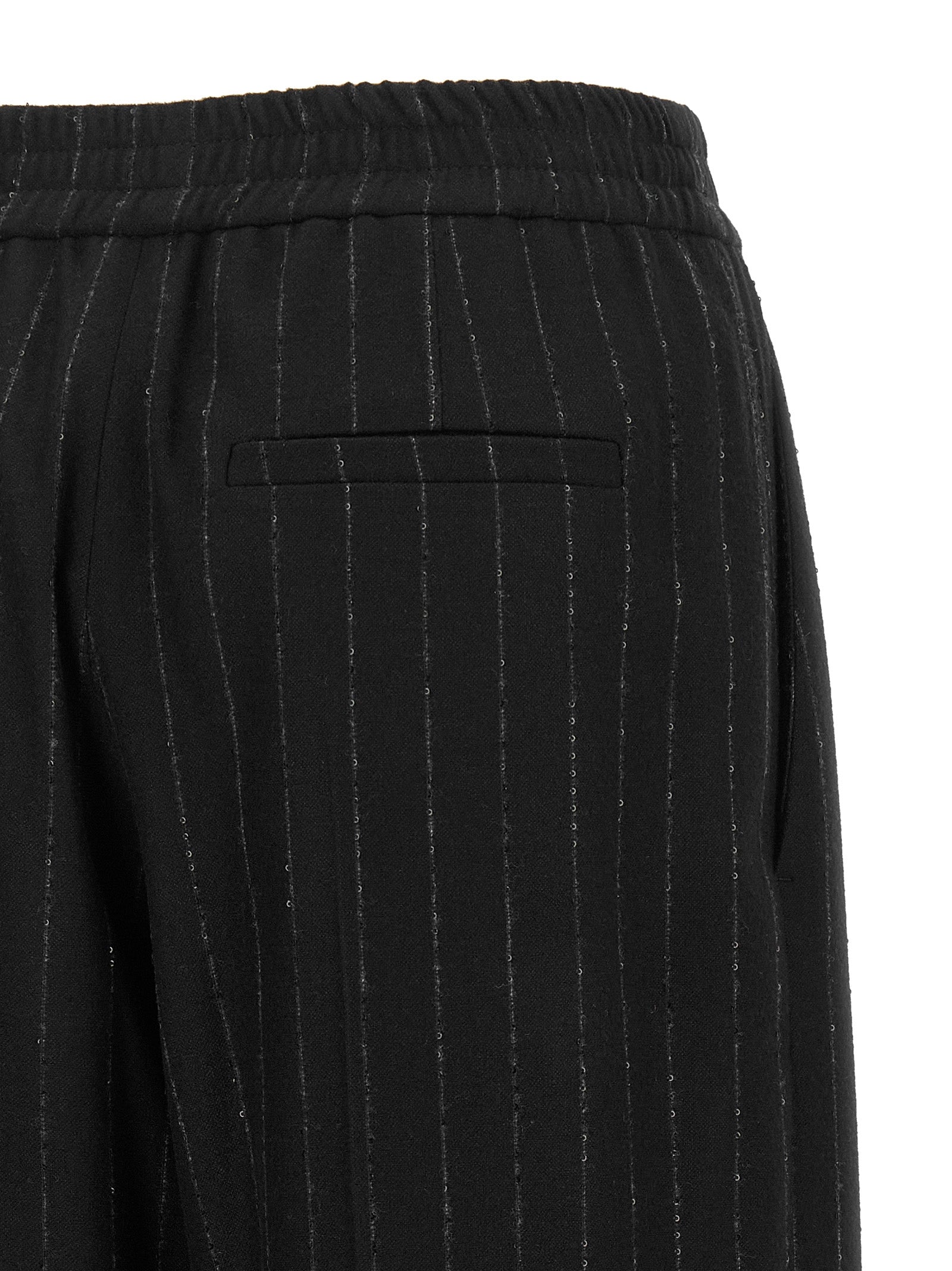 Brunello Cucinelli Blue Virgin Wool Casual Pants