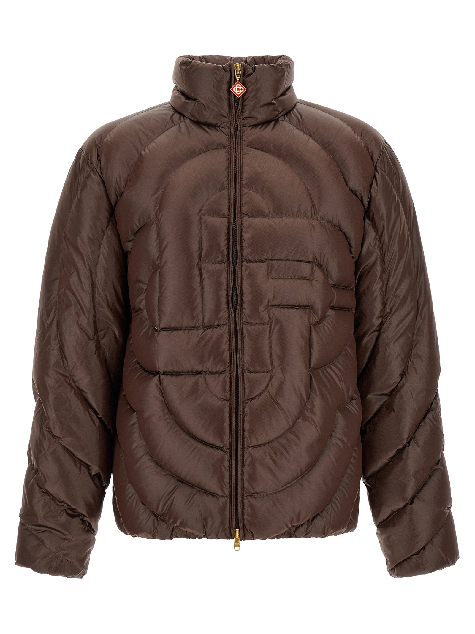 Casablanca Brown Polyamide Full-Length Jacket