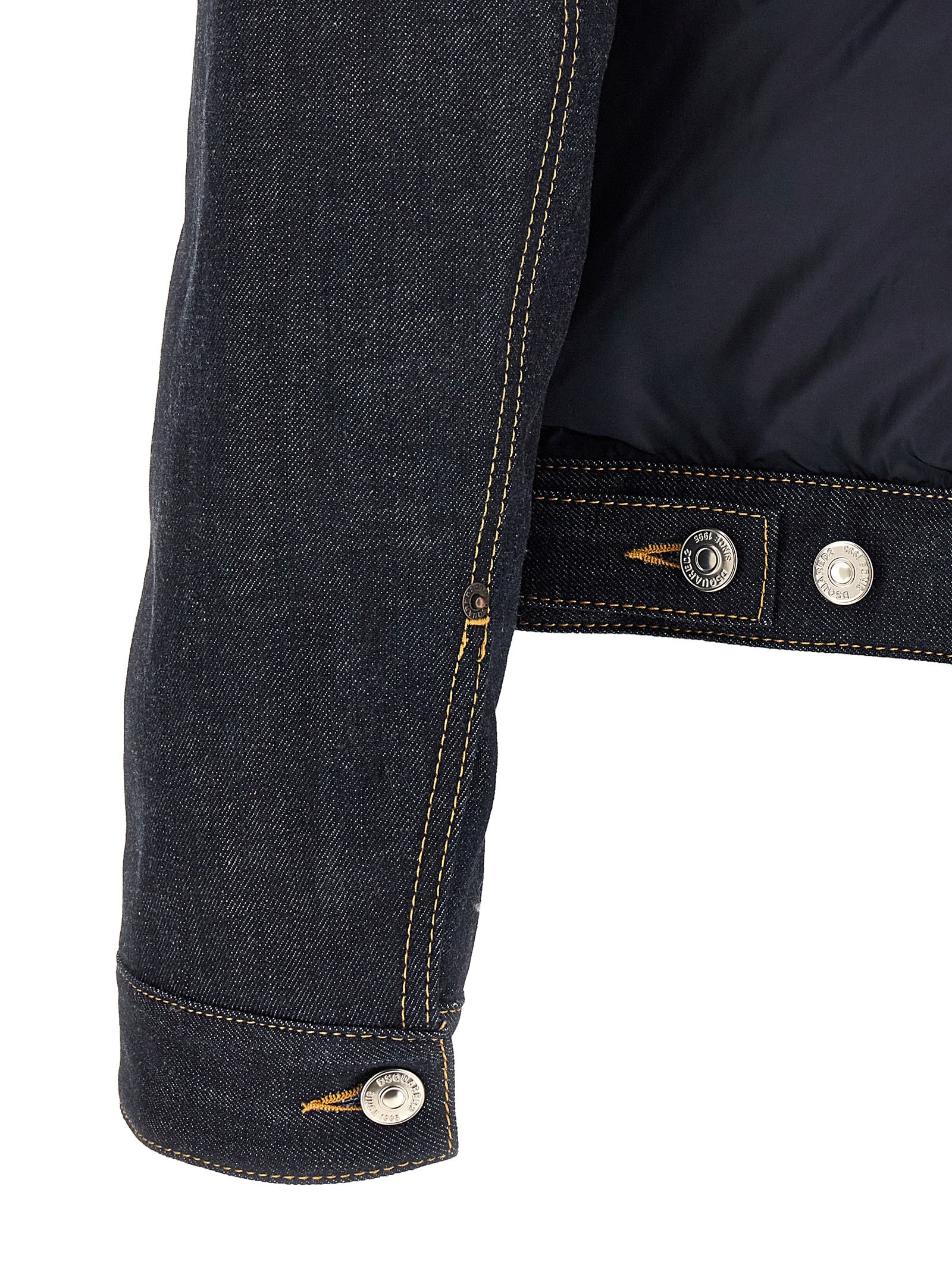 Dsquared² Blue Cotton Denim Jacket