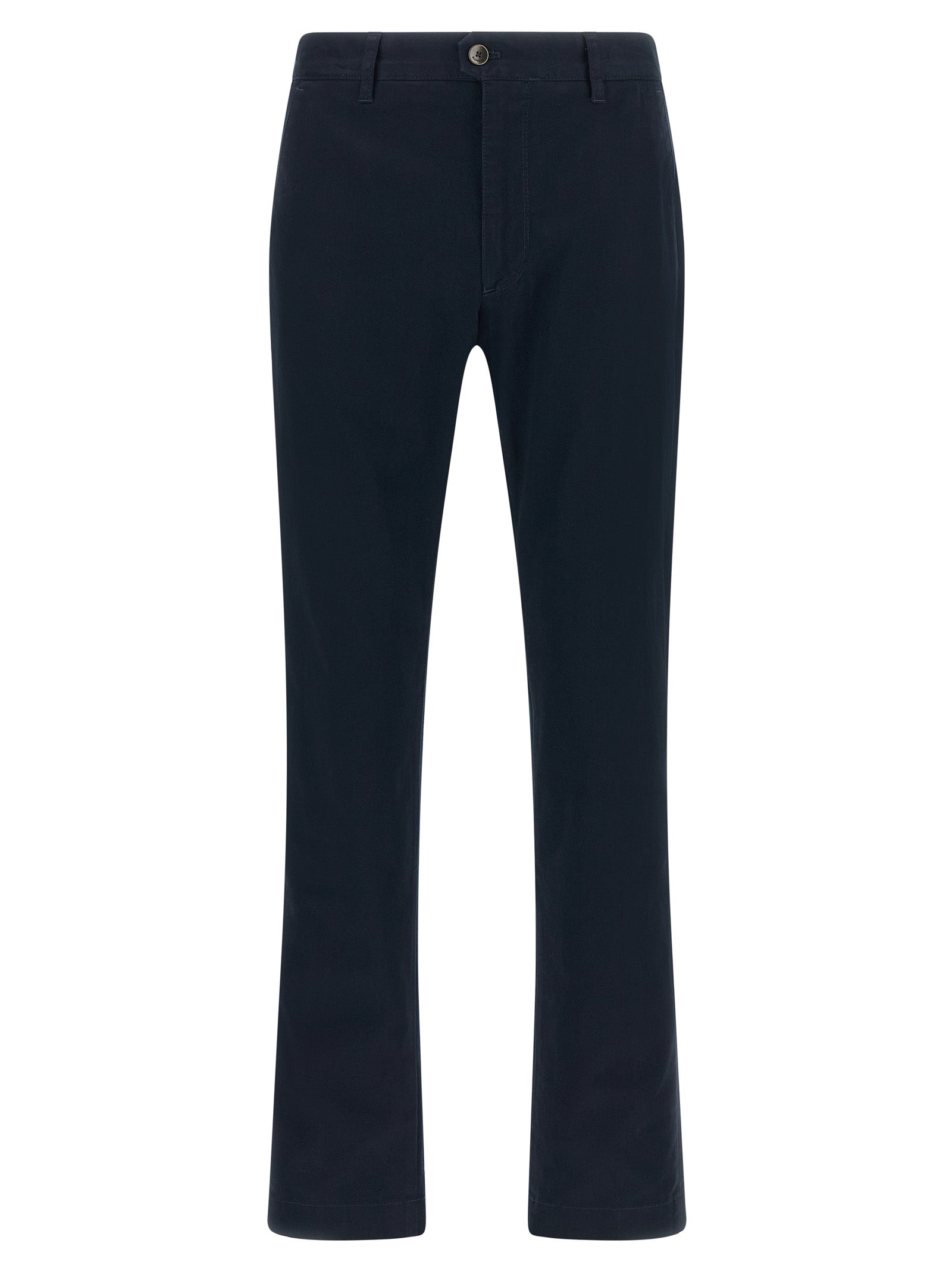 Incotex Blue Cotton Casual Pants