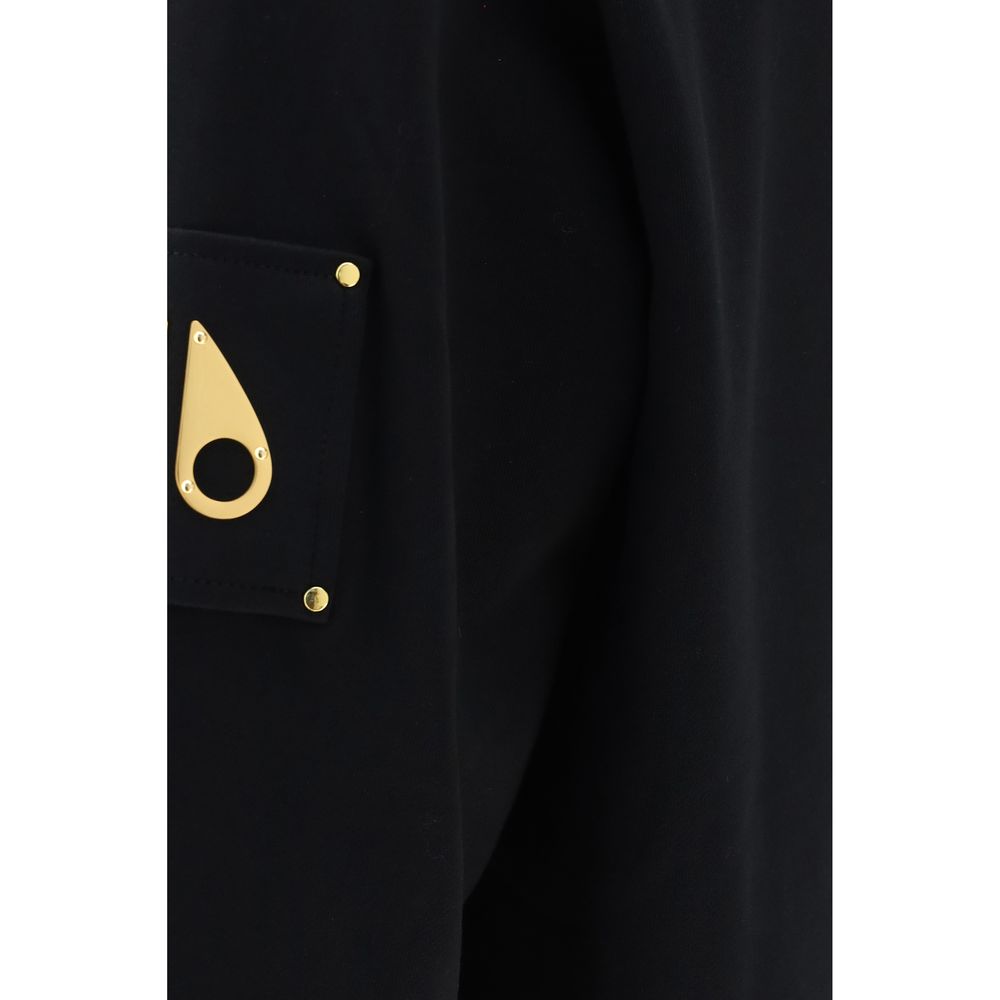 Moose Knuckles Black Cotton Sweatshirt