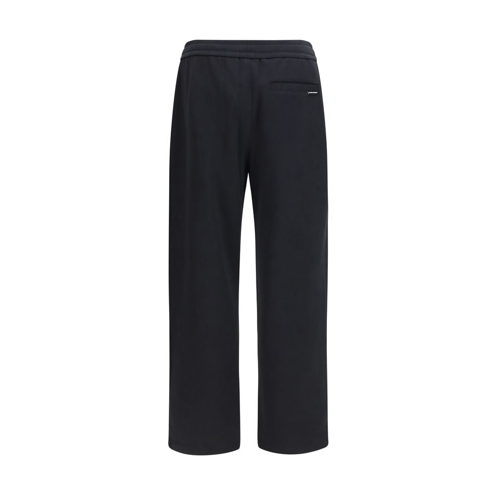Moose Knuckles Black Cotton Casual Pants