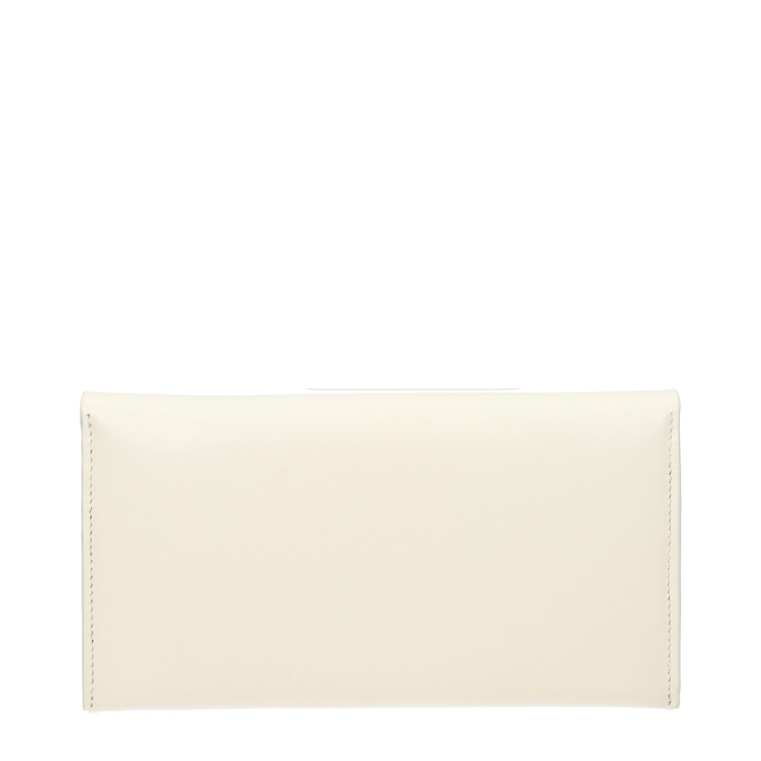 Jil Sander Beige Leather Wallet