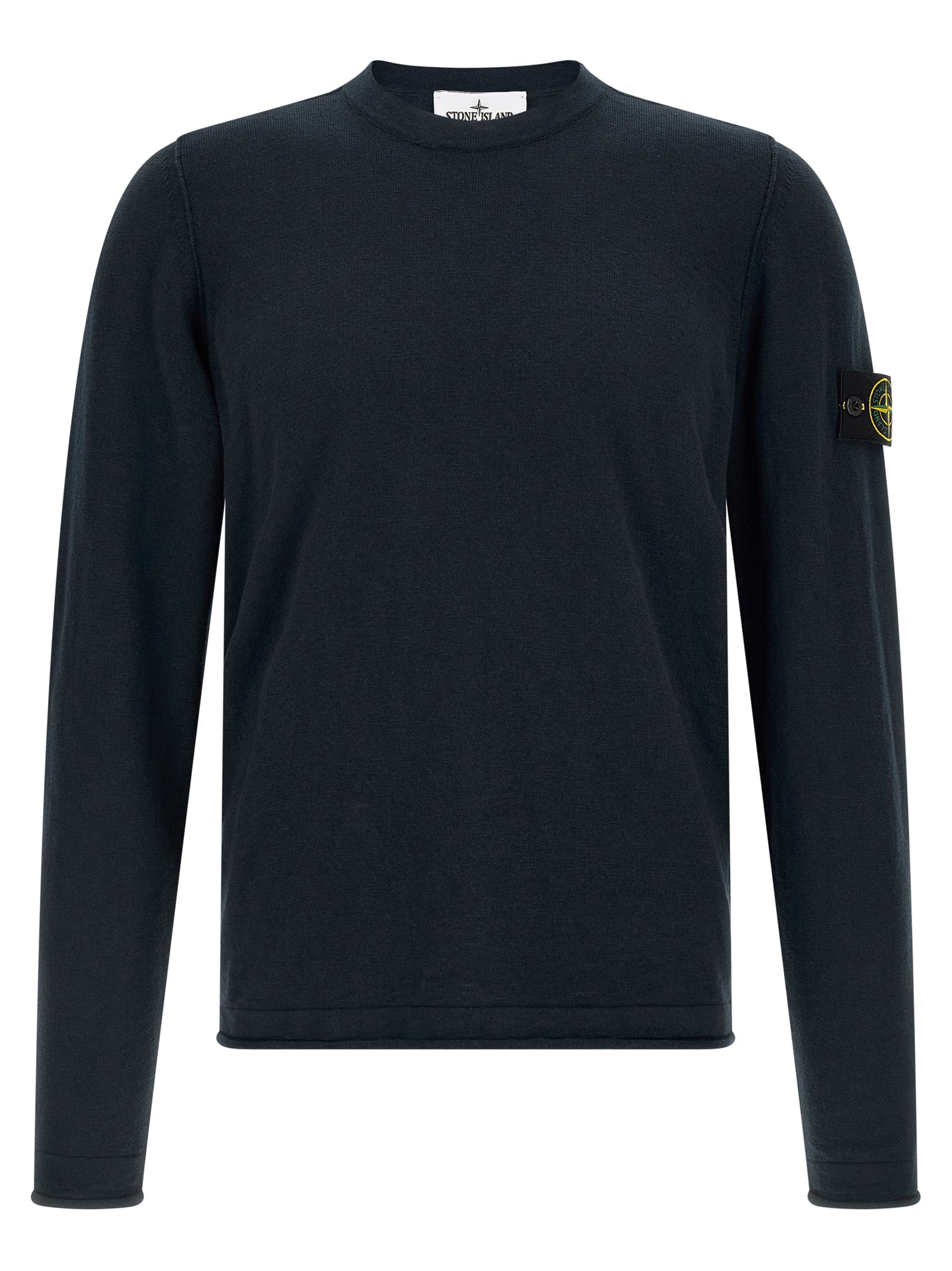 Stone Island Blue Cotton Cardigan