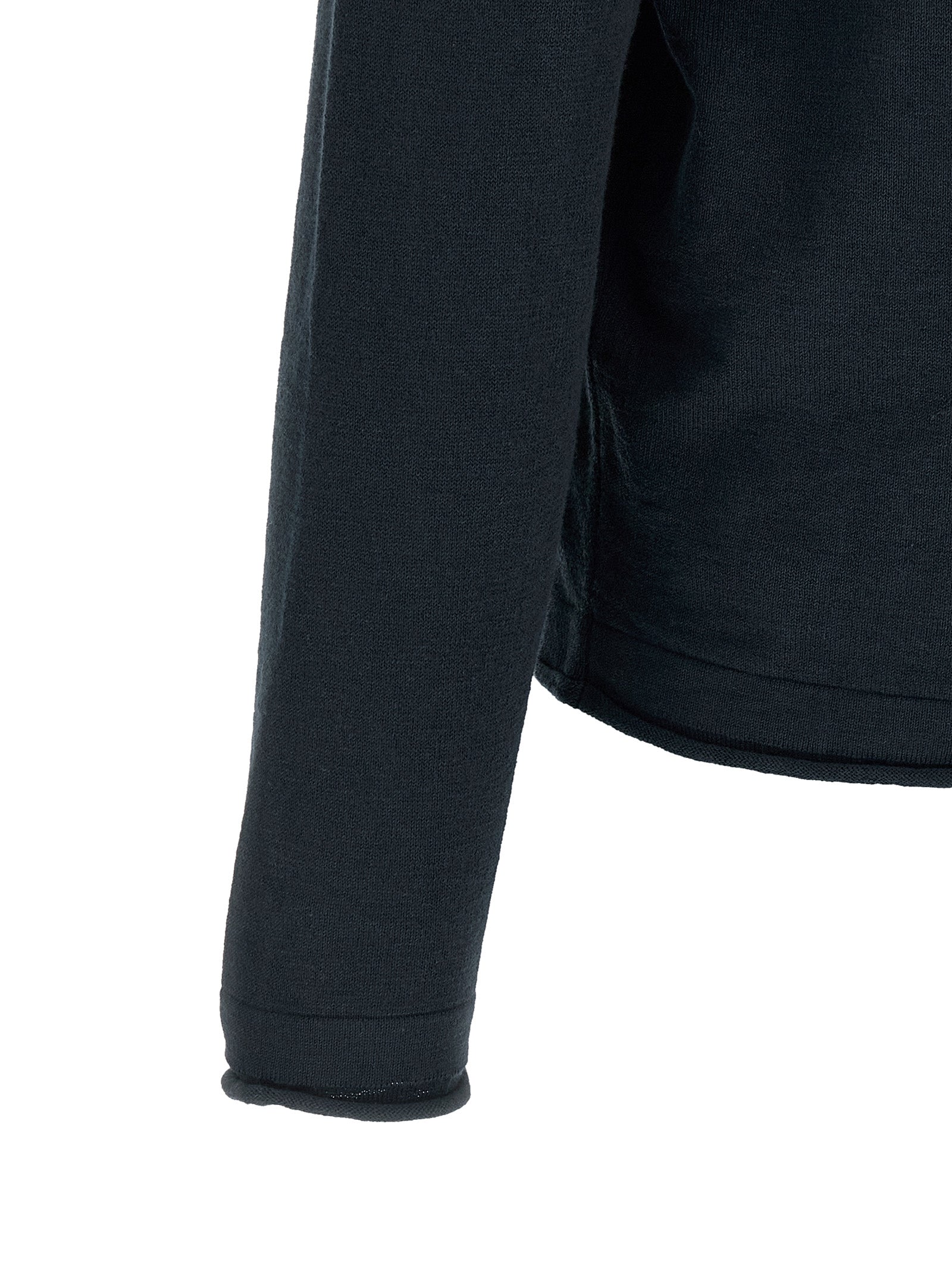 Stone Island Blue Cotton Cardigan