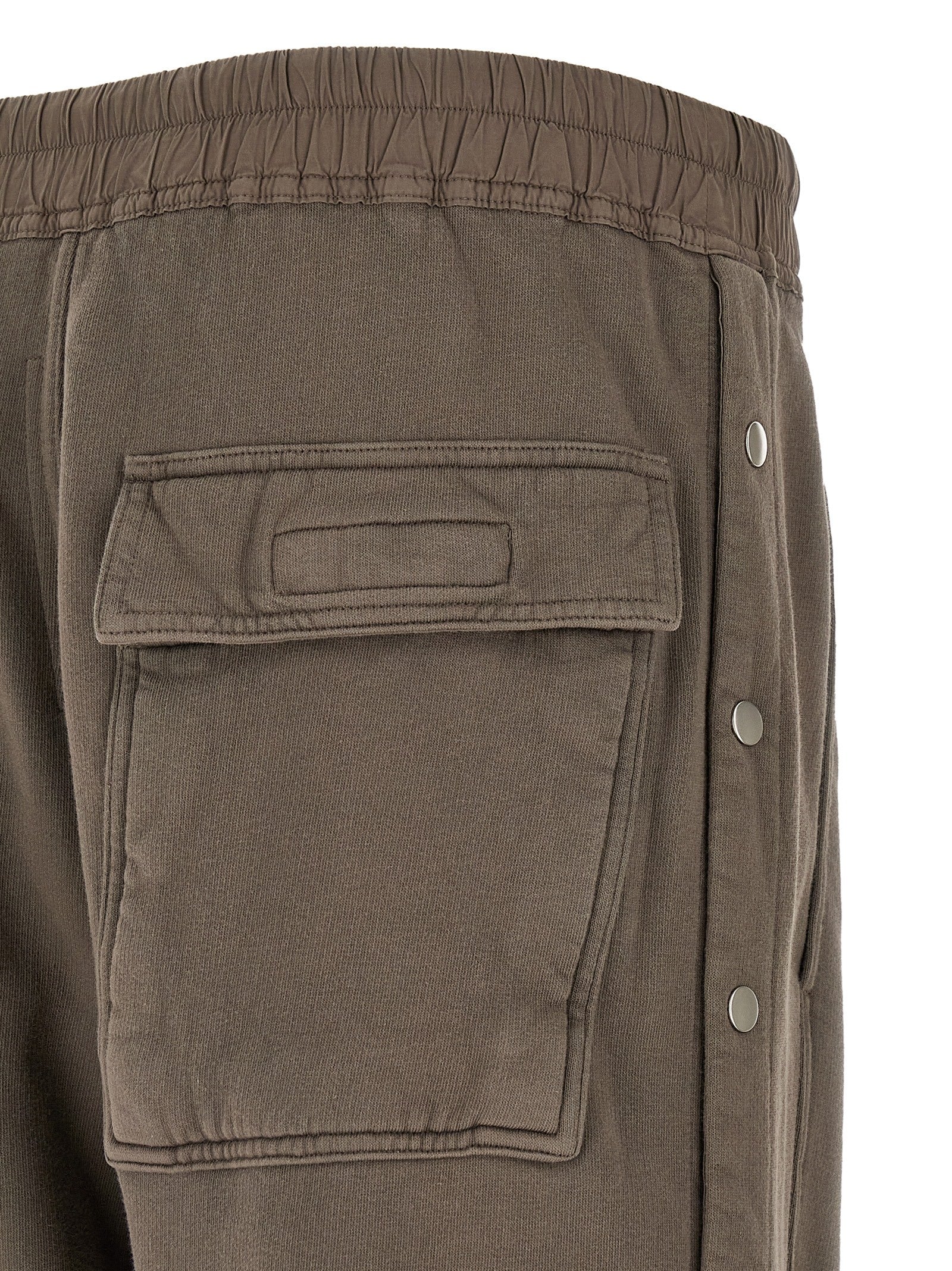 DRKSHDW Gray Cotton Flared Pants