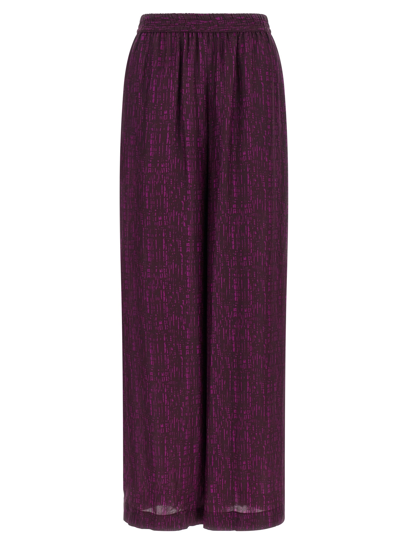 Gianluca Capannolo Purple Viscose Casual Pants