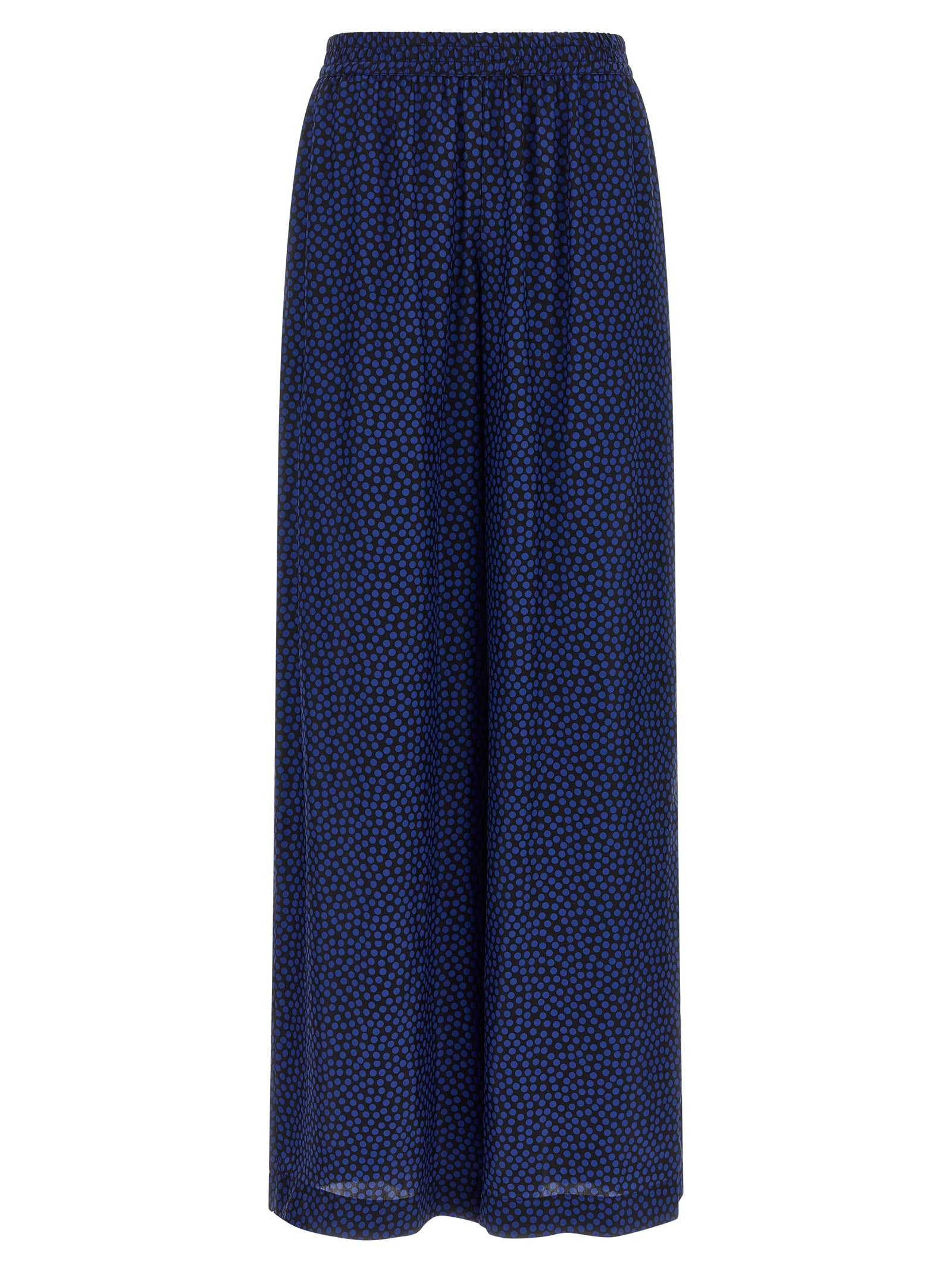 Gianluca Capannolo Blue Viscose Casual Pants
