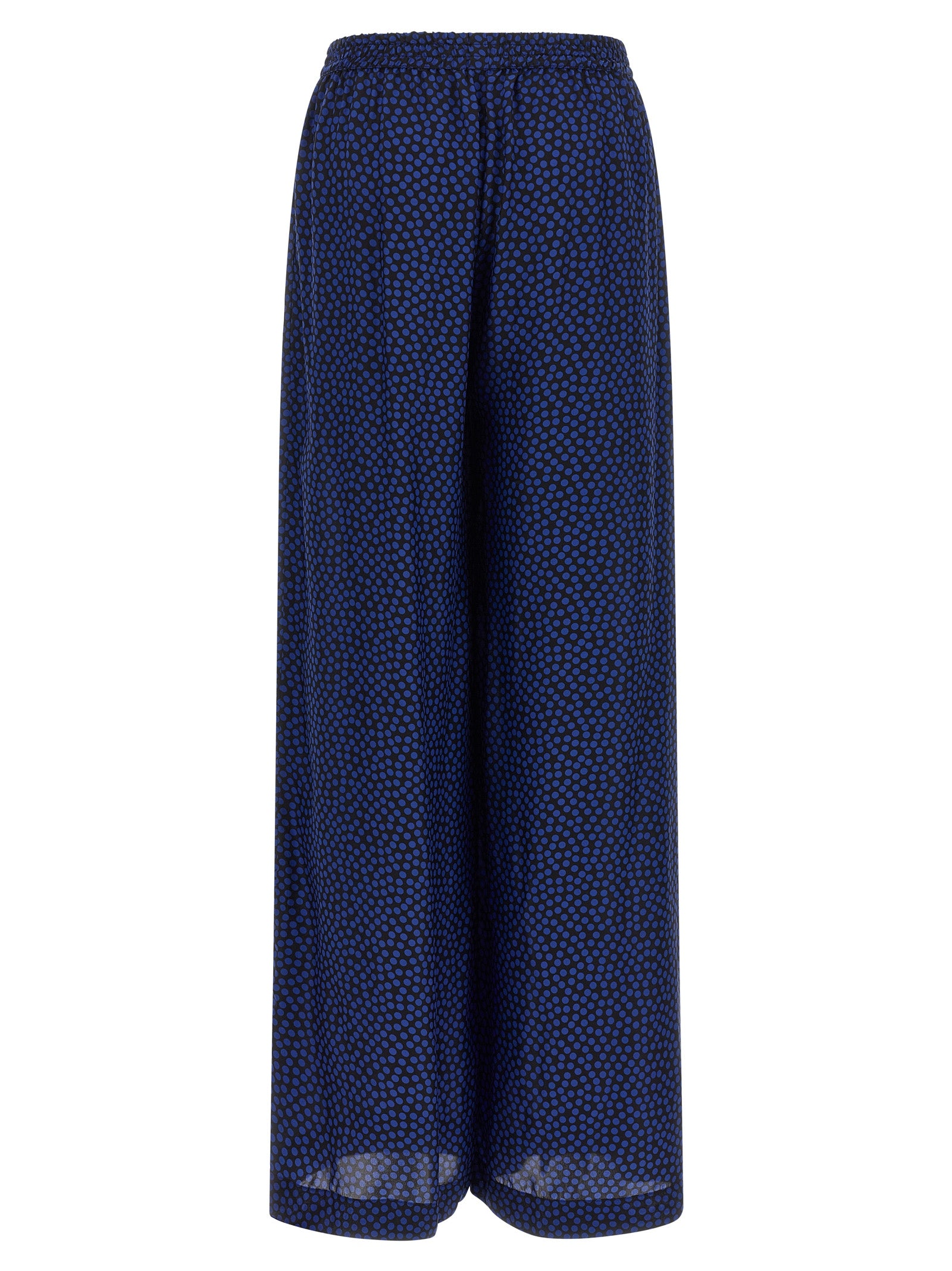 Gianluca Capannolo Blue Viscose Casual Pants