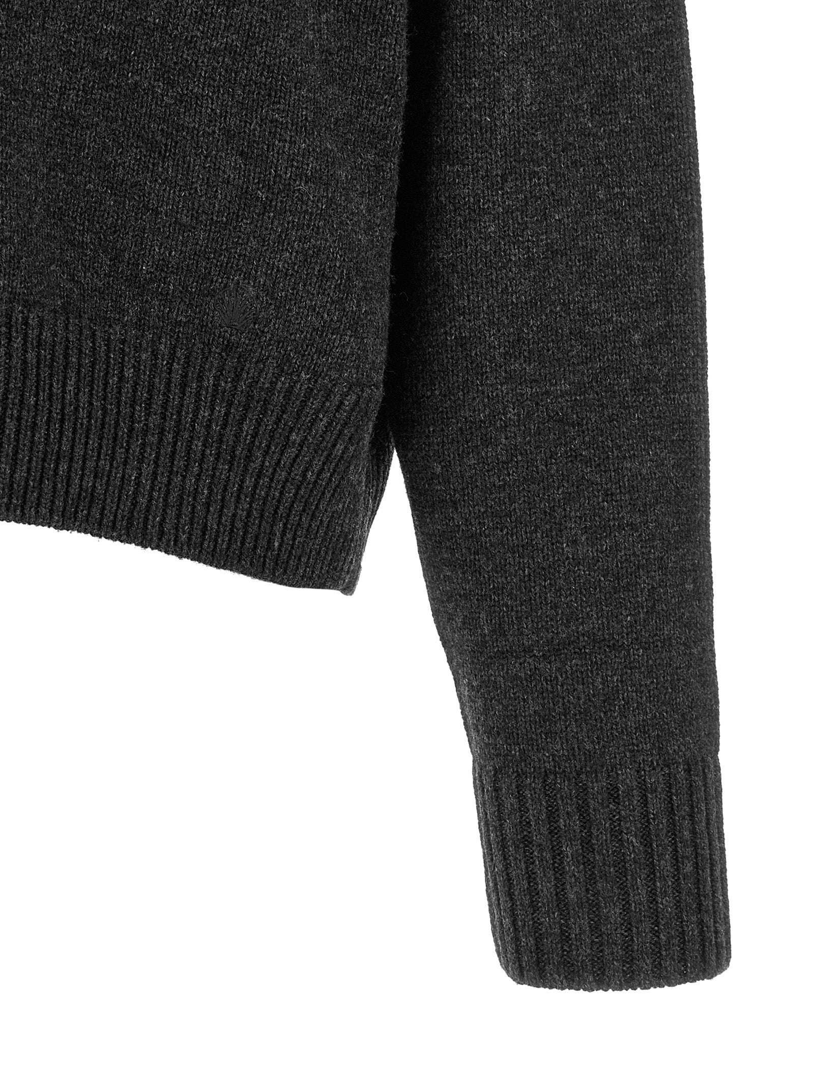 Loulou De Saison Gray Wool Cardigan