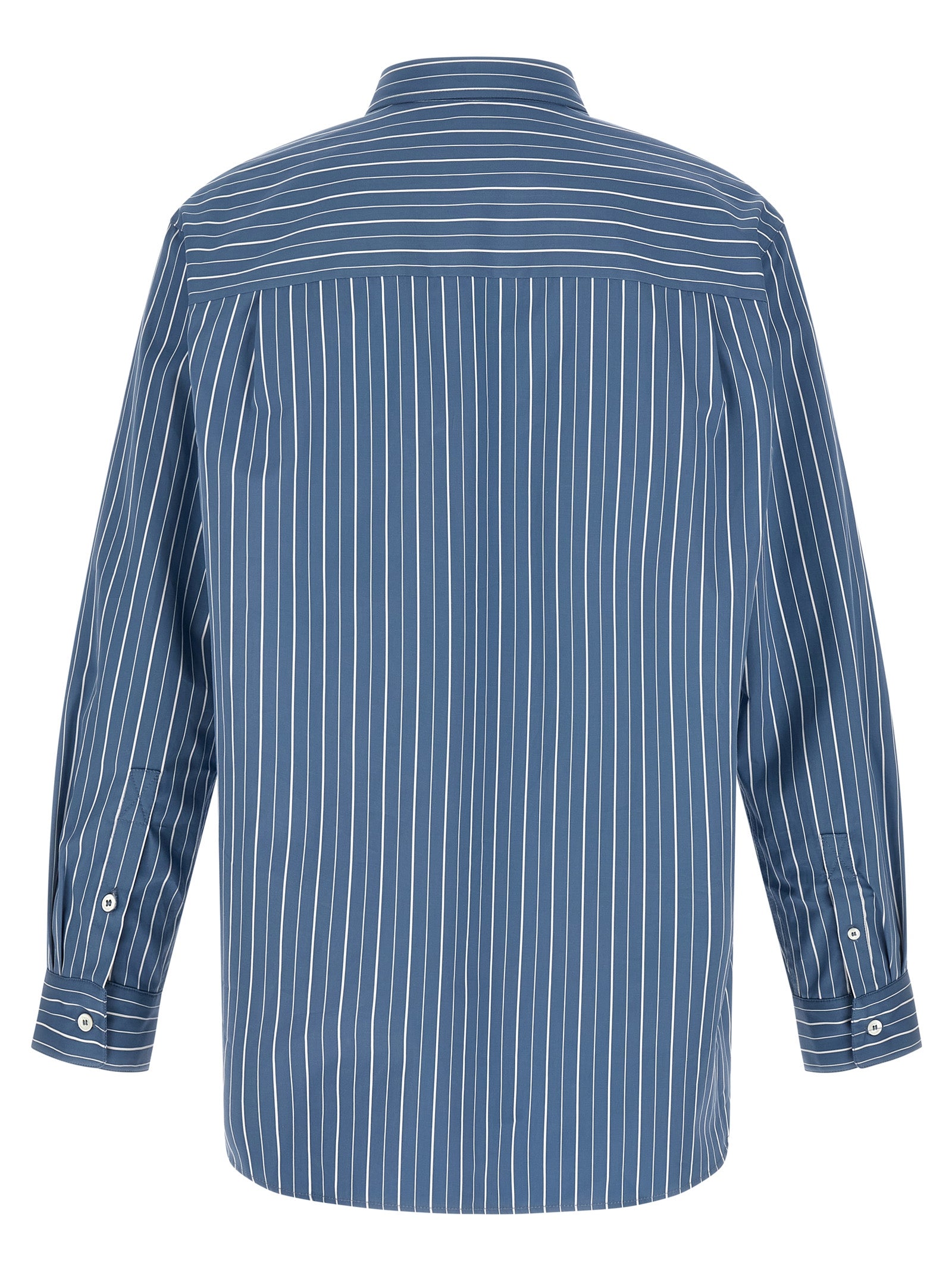 A.P.C. Blue Cotton Blouse