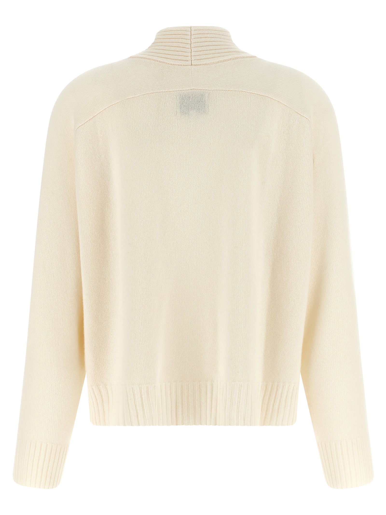 Loulou De Saison White Cashmere Cardigan