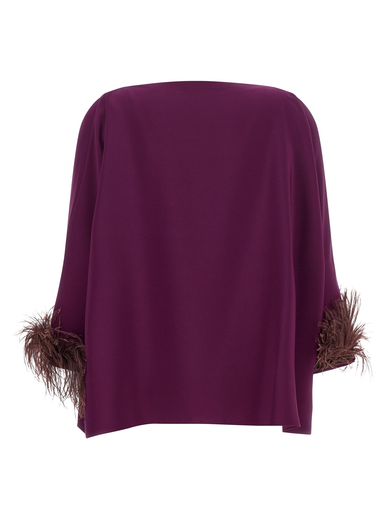Gianluca Capannolo Purple Viscose Blouse