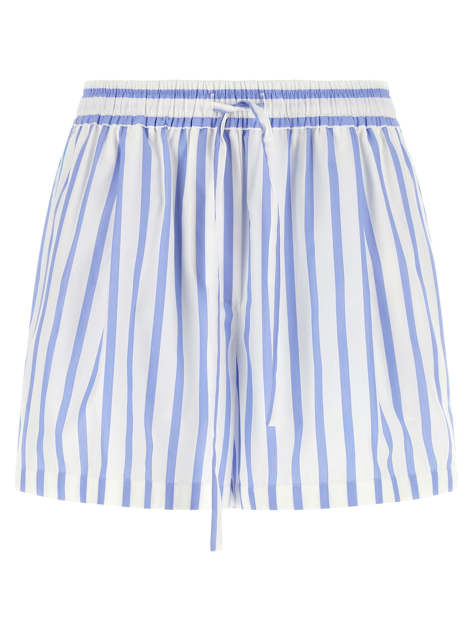 Dolce & Gabbana Blue Cotton Bermuda Shorts