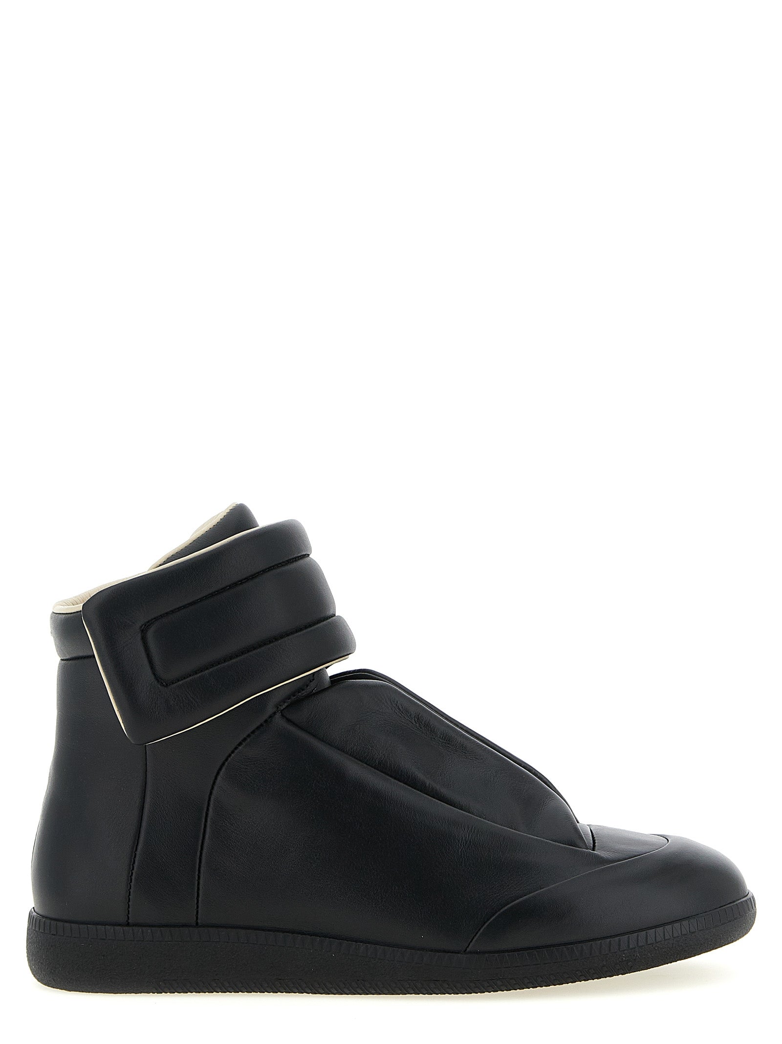 Maison Margiela Black Calfskin Chunky Sneakers