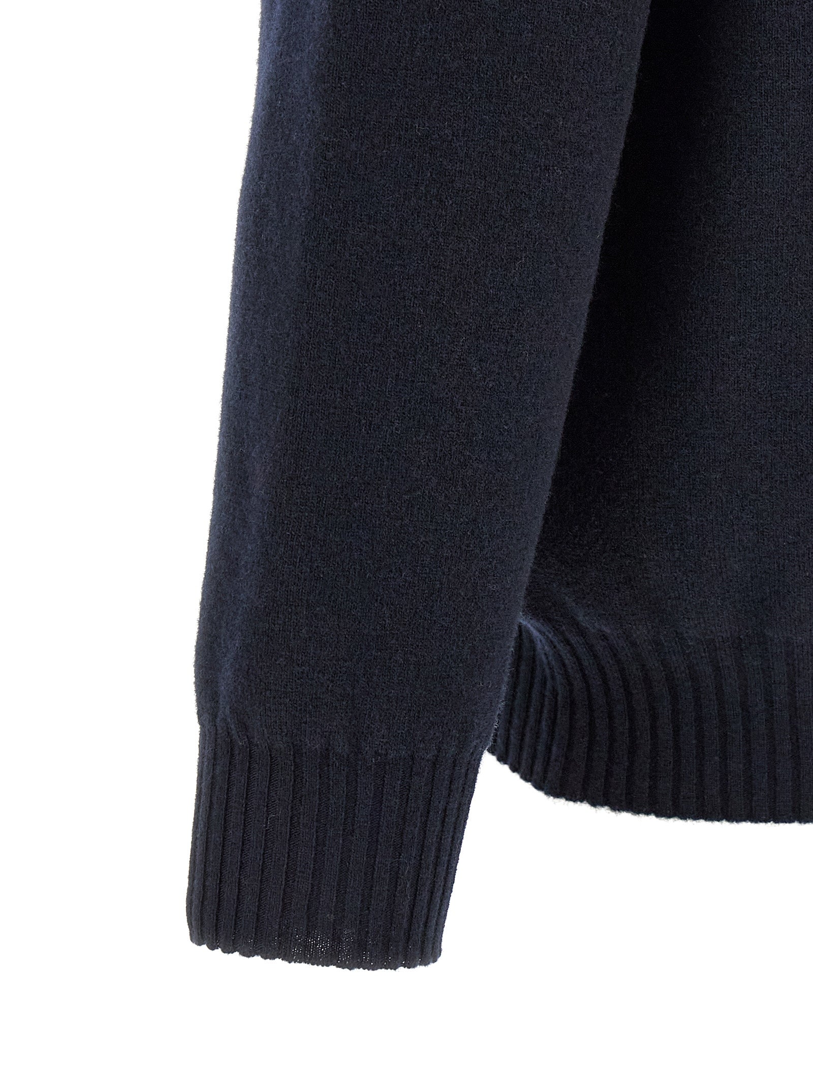 Roberto Collina Blue Merino Wool Polo Shirt
