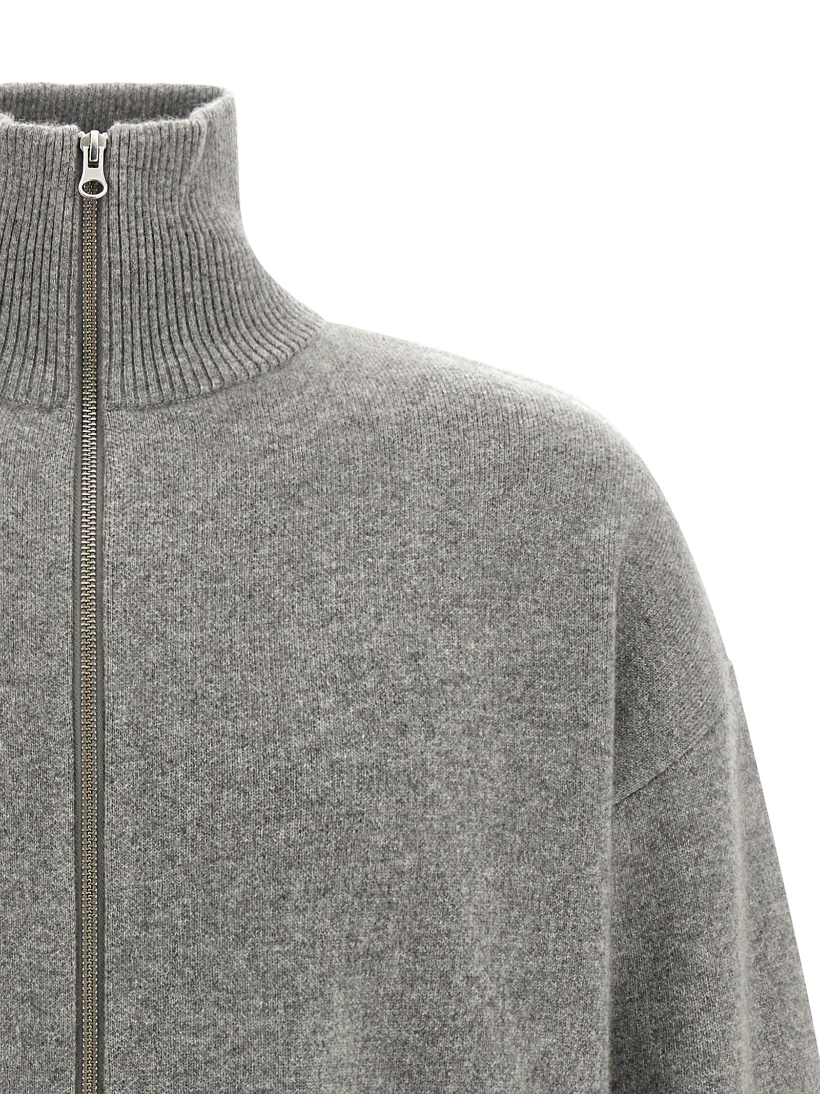 Extreme Cashmere Gray Cashmere Cardigan
