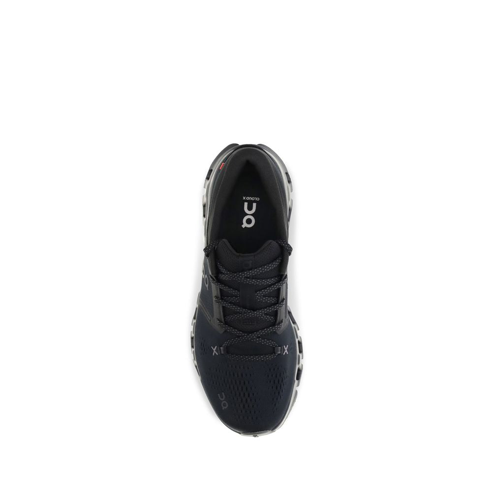 ON Black Fabric Athletic Sneakers