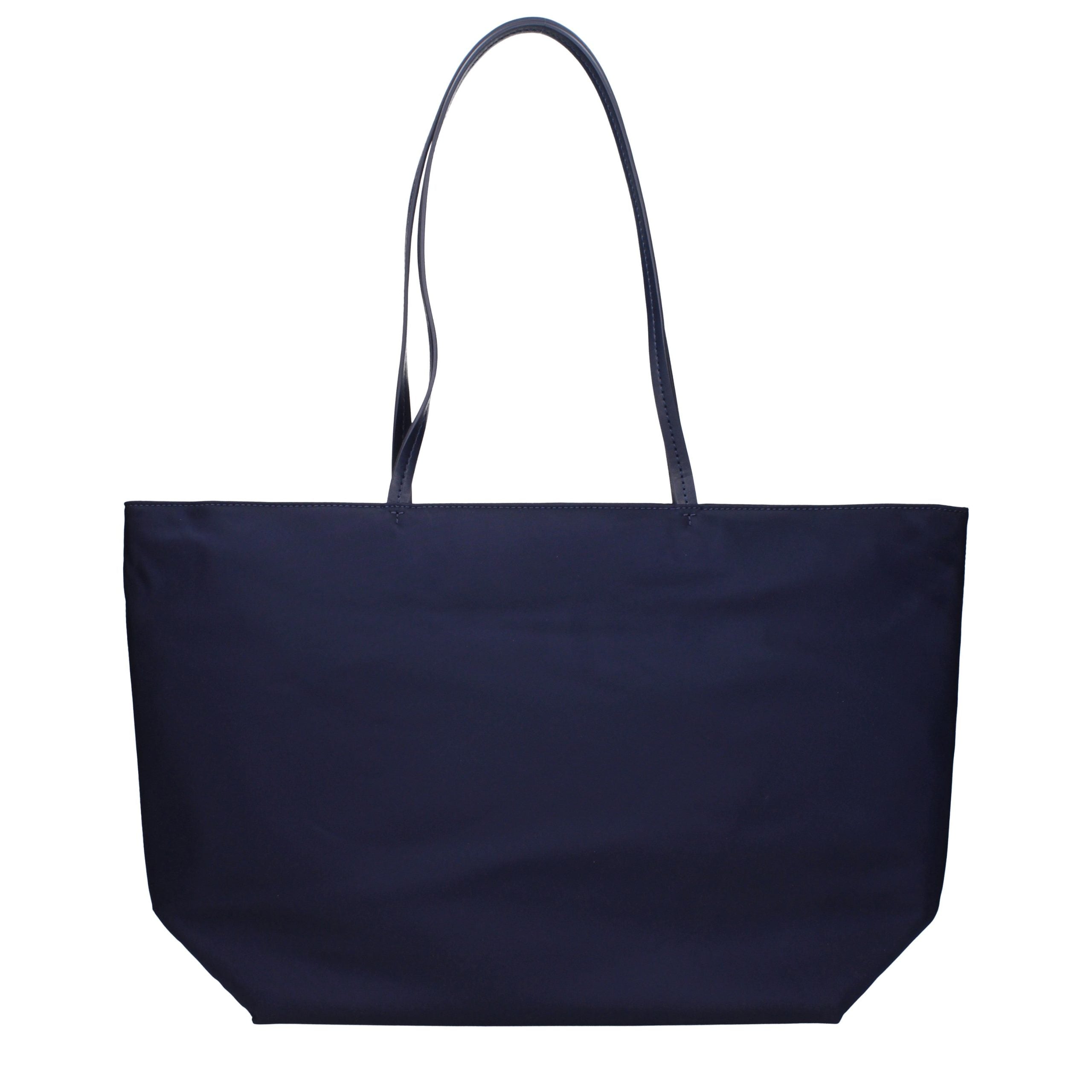 Tory Burch Blue Fabric Shoulder Bag
