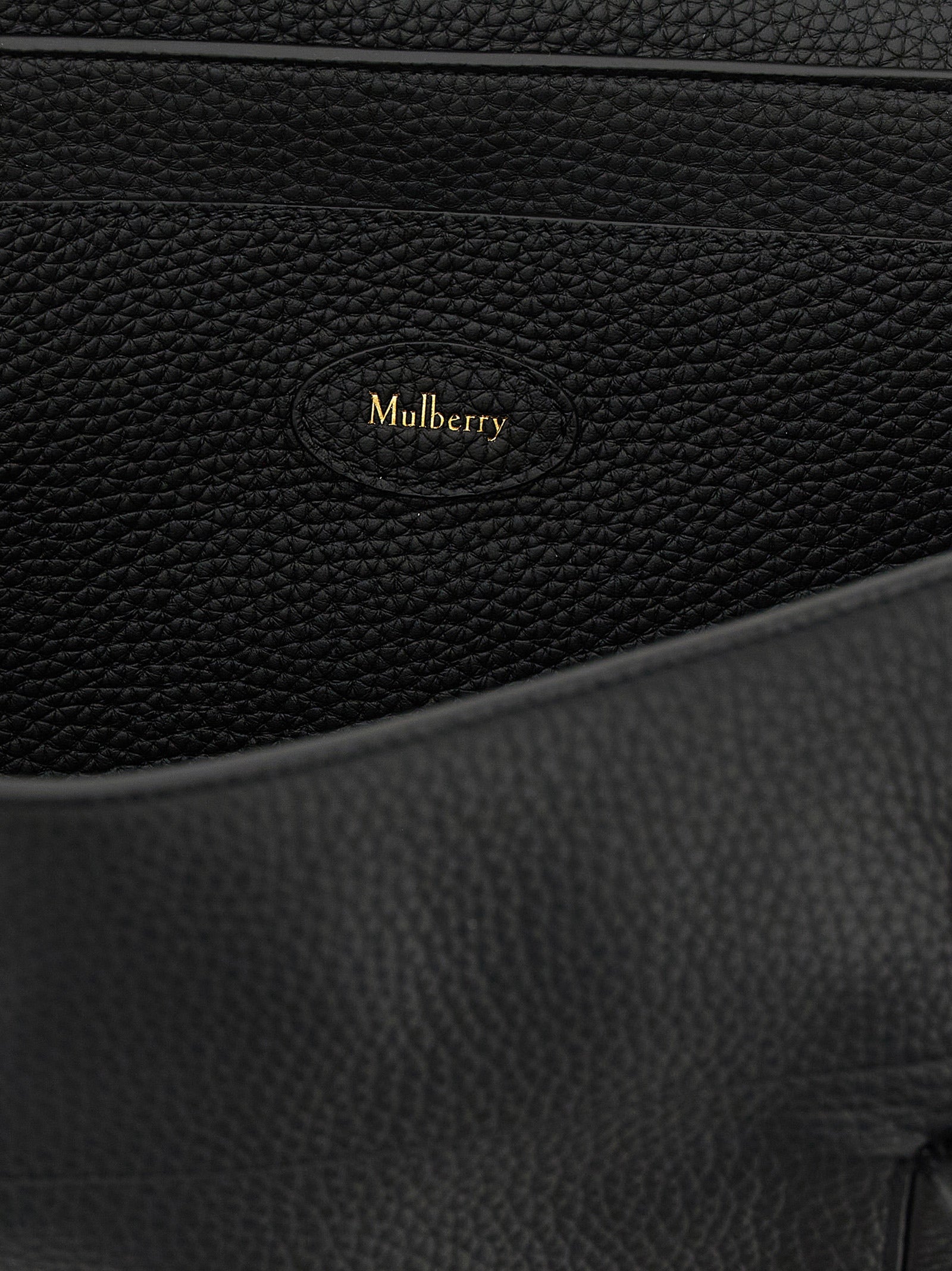 Mulberry Black Calfskin Shoulder Bag