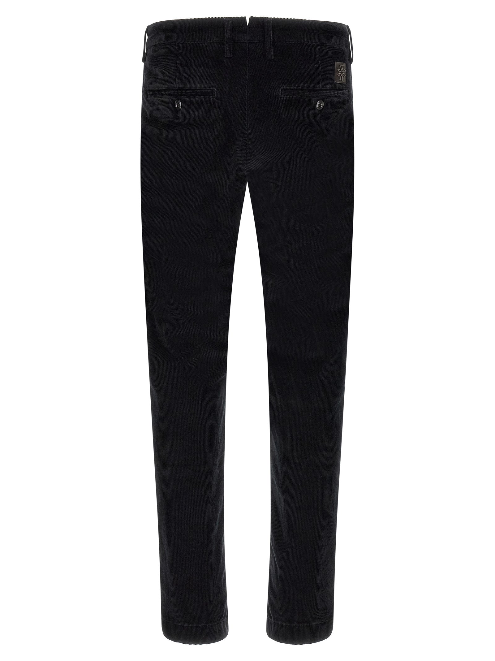 Jacob Cohen Black Cotton Chino Pants