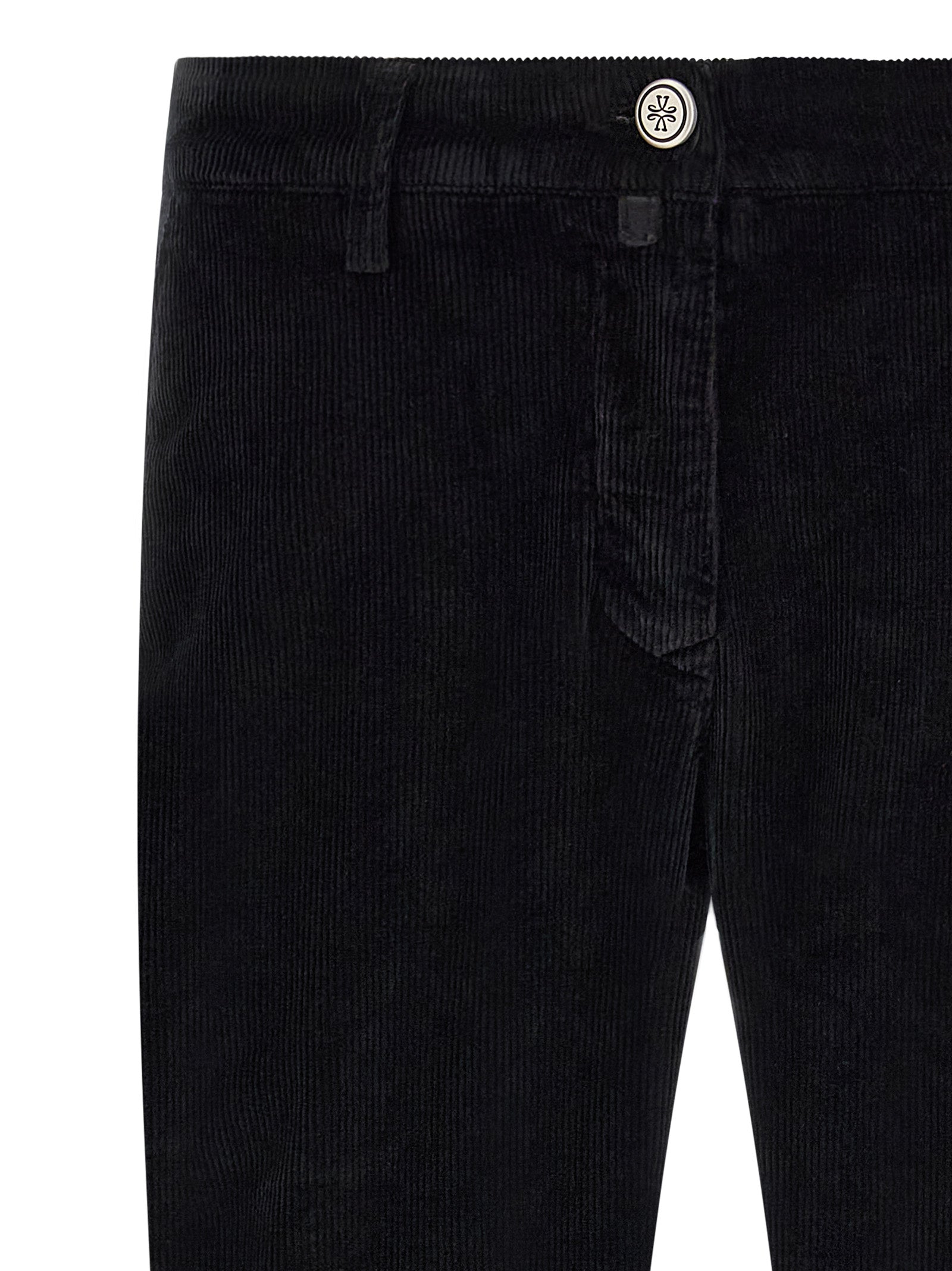 Jacob Cohen Black Cotton Chino Pants