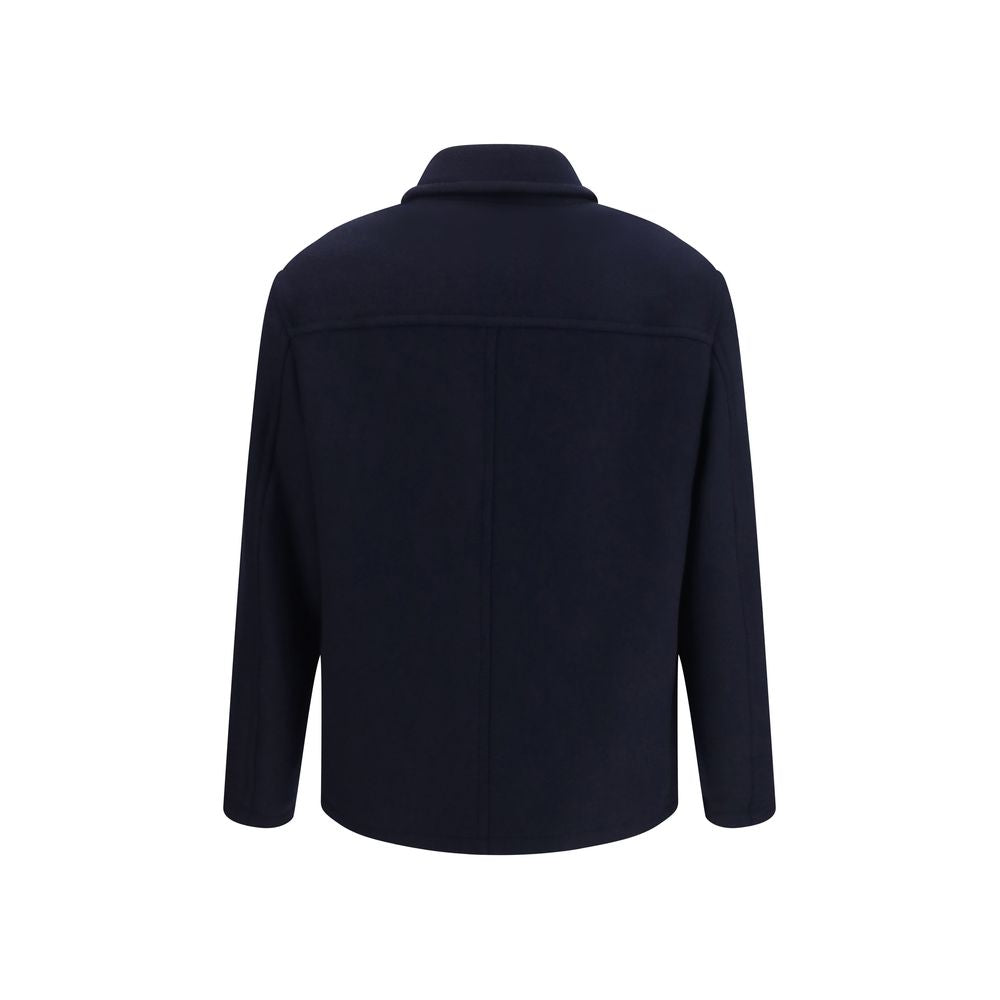 Brooksfield Blue Wool Oves Aries Jacket