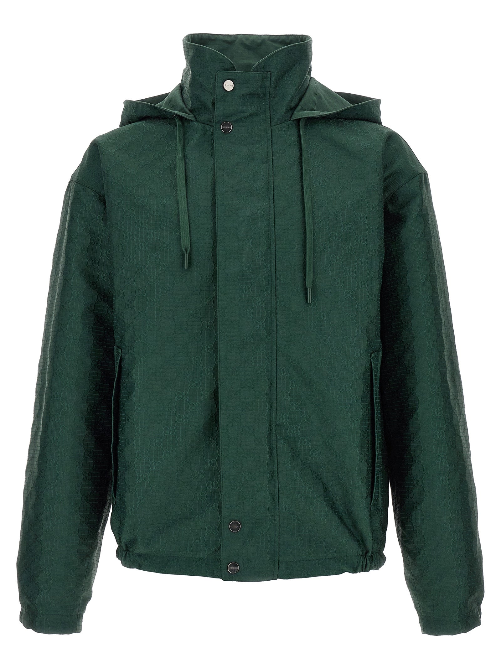 Gucci Bicolor Cotton Shell Jacket