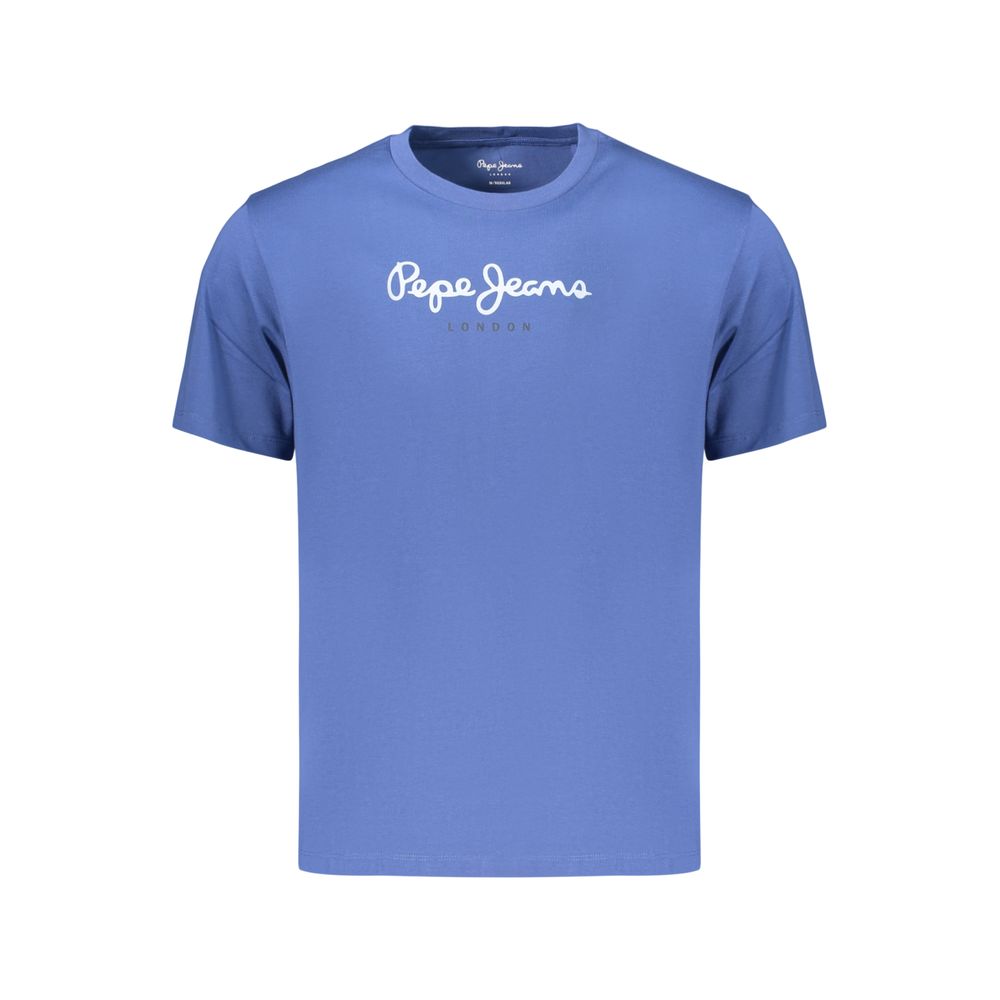 Pepe Jeans Blue Cotton Men's T-Shirt
