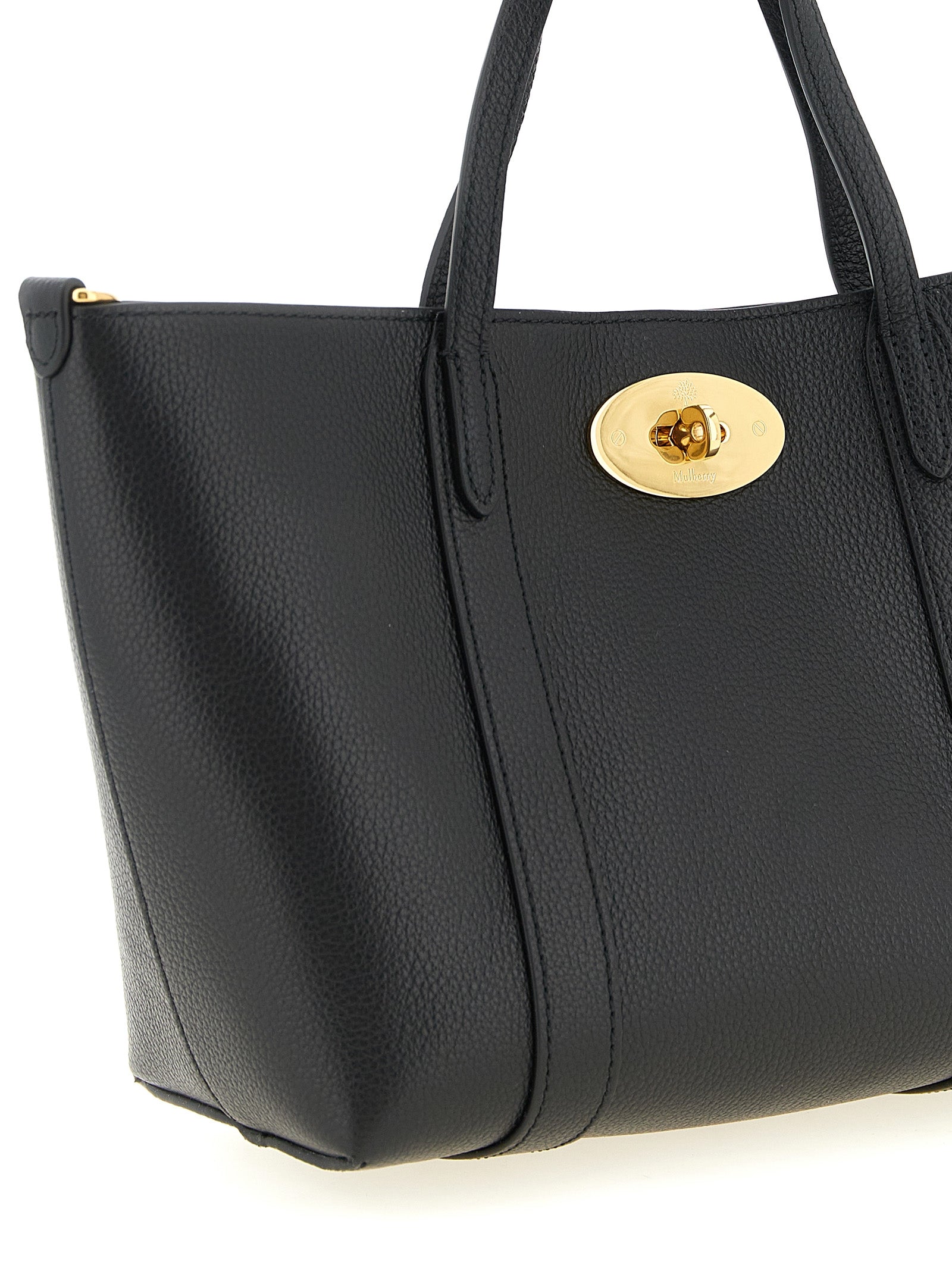 Mulberry Black Calfskin Tote Bag