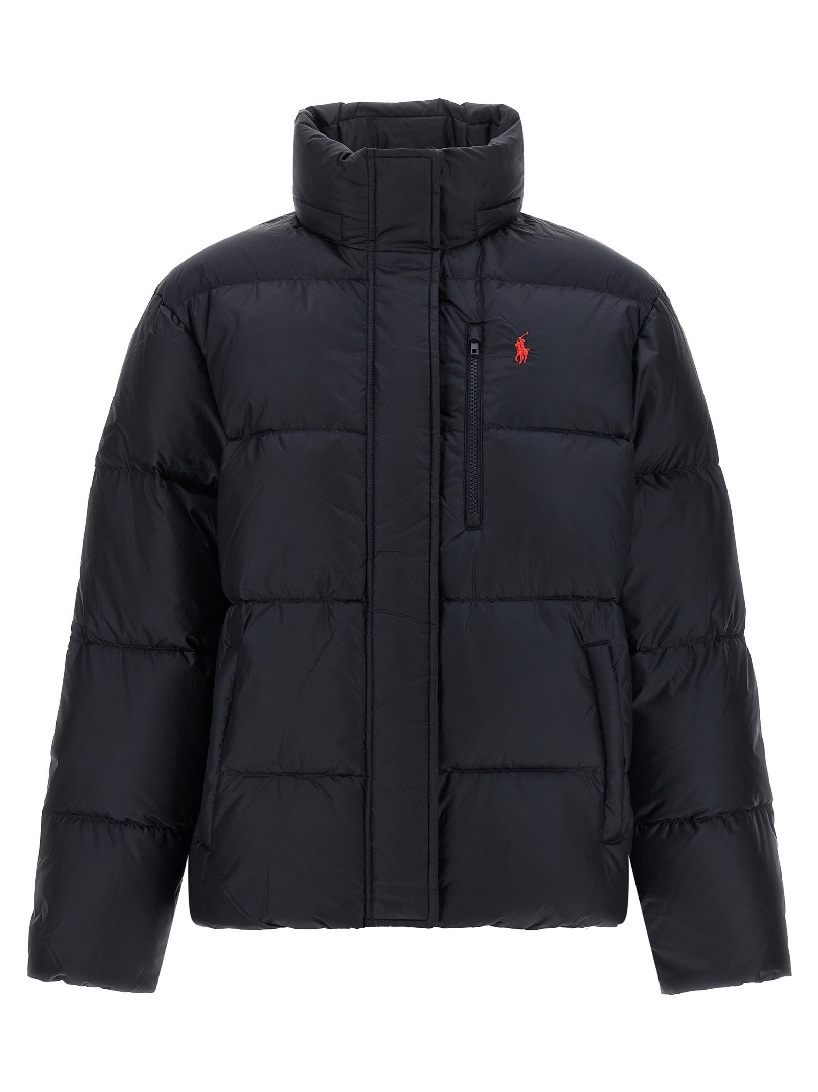 Polo Ralph Lauren Blue Nylon Full-Length Jacket