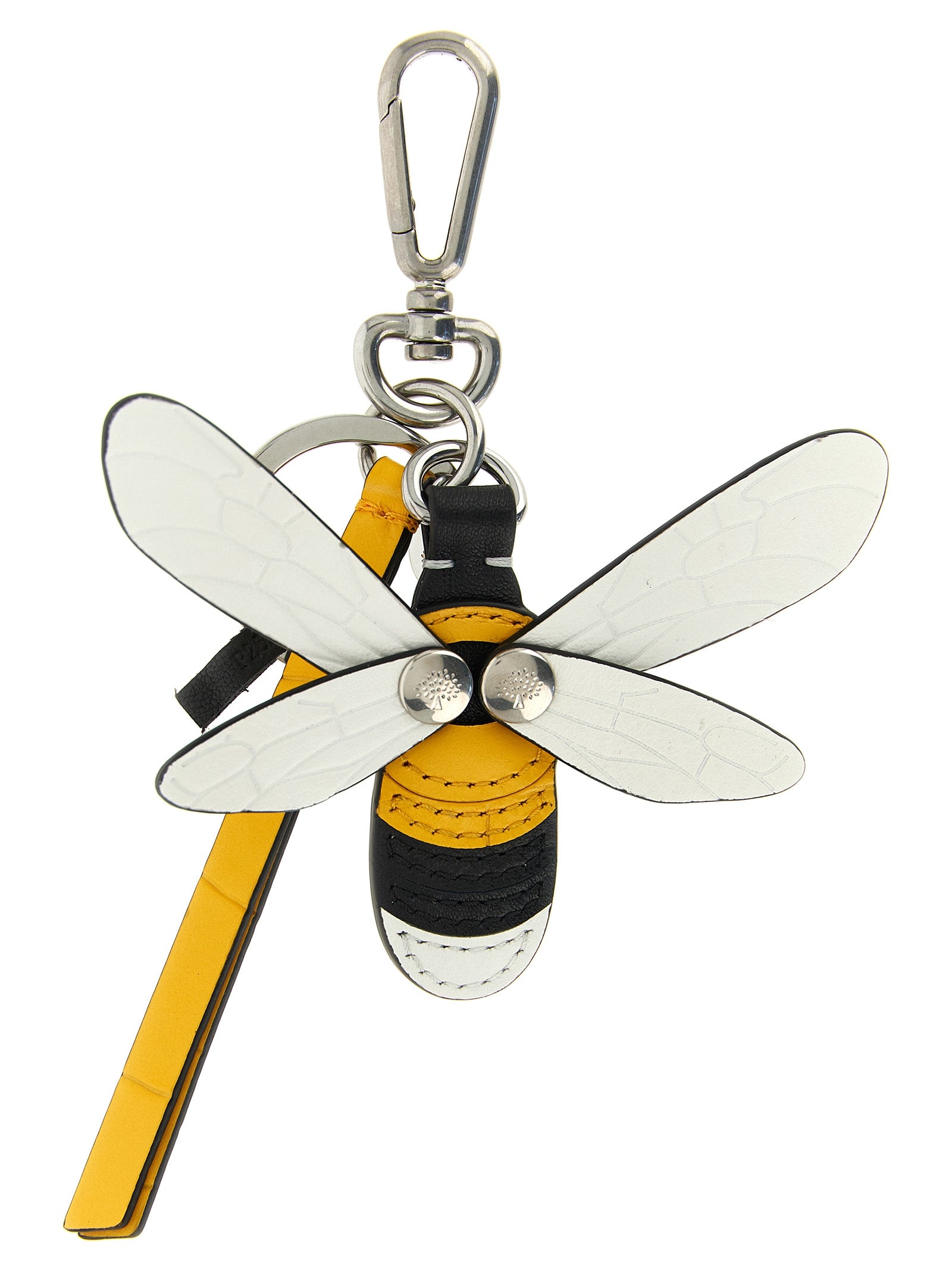 Mulberry Multicolor Calfskin Keychain