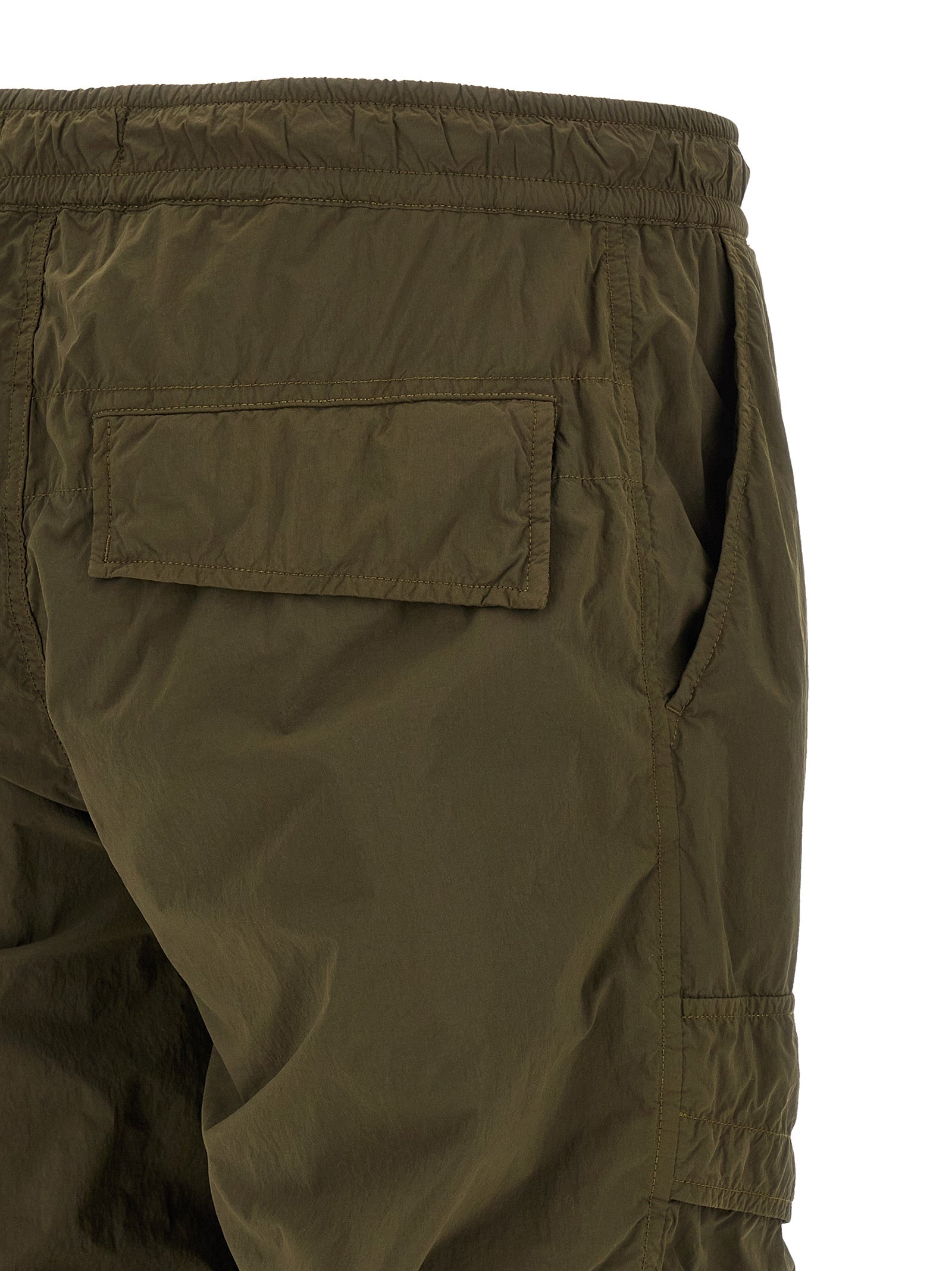 Stone Island Bicolor Polyamide Cargo Pants