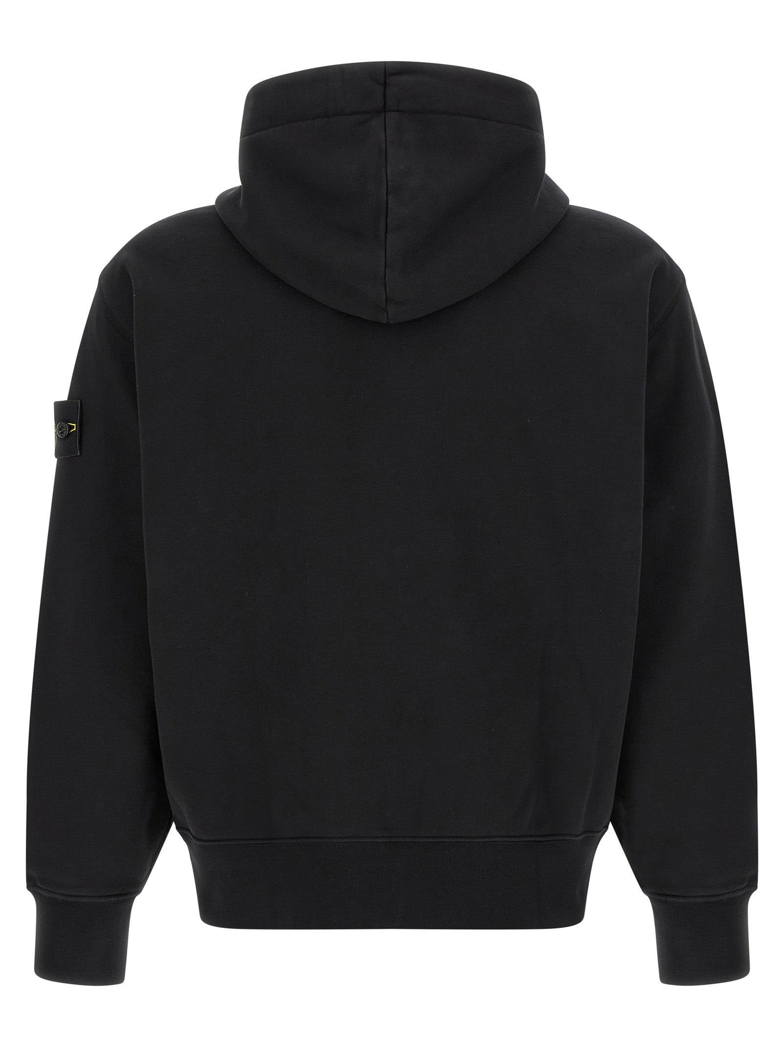 Stone Island Black Cotton Sweatshirt