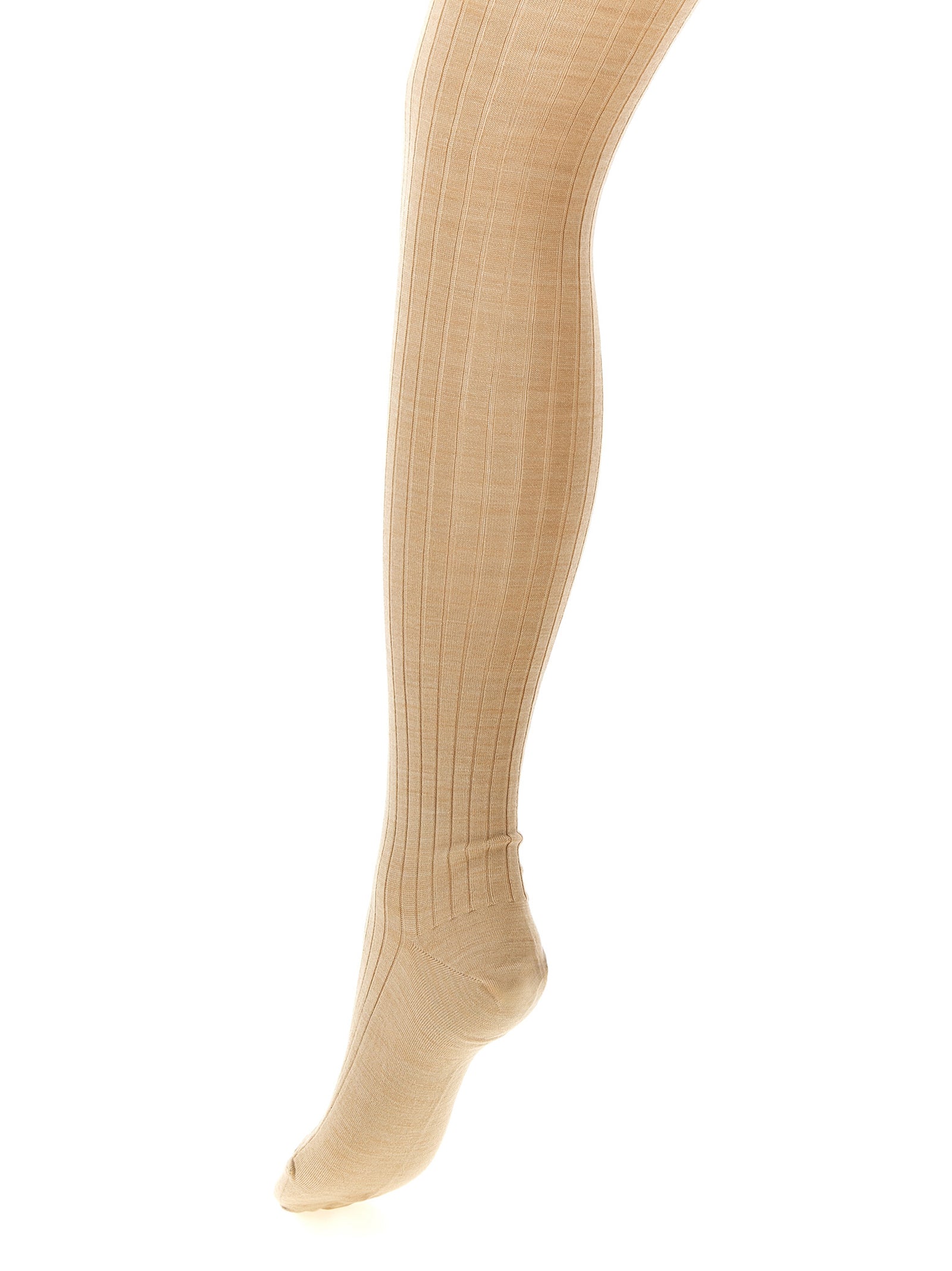 Jil Sander Beige Wool Socks
