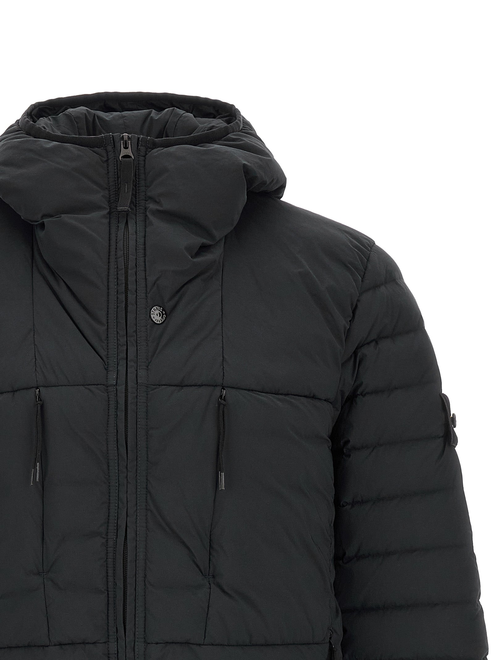 Stone Island Black Polyamide Shell Jacket