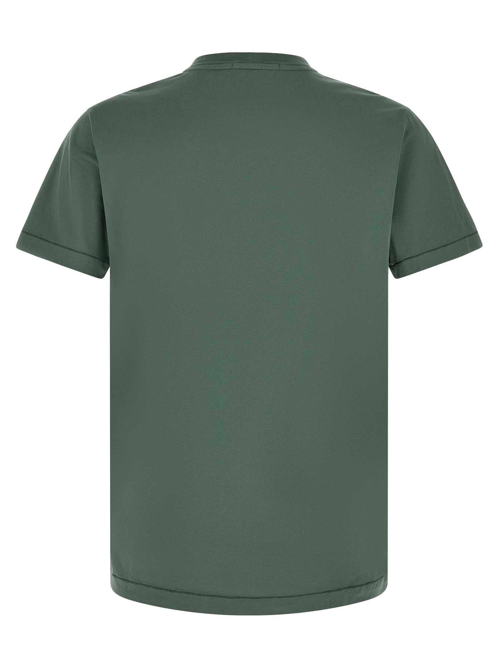 Stone Island Bicolor Cotton T-Shirt