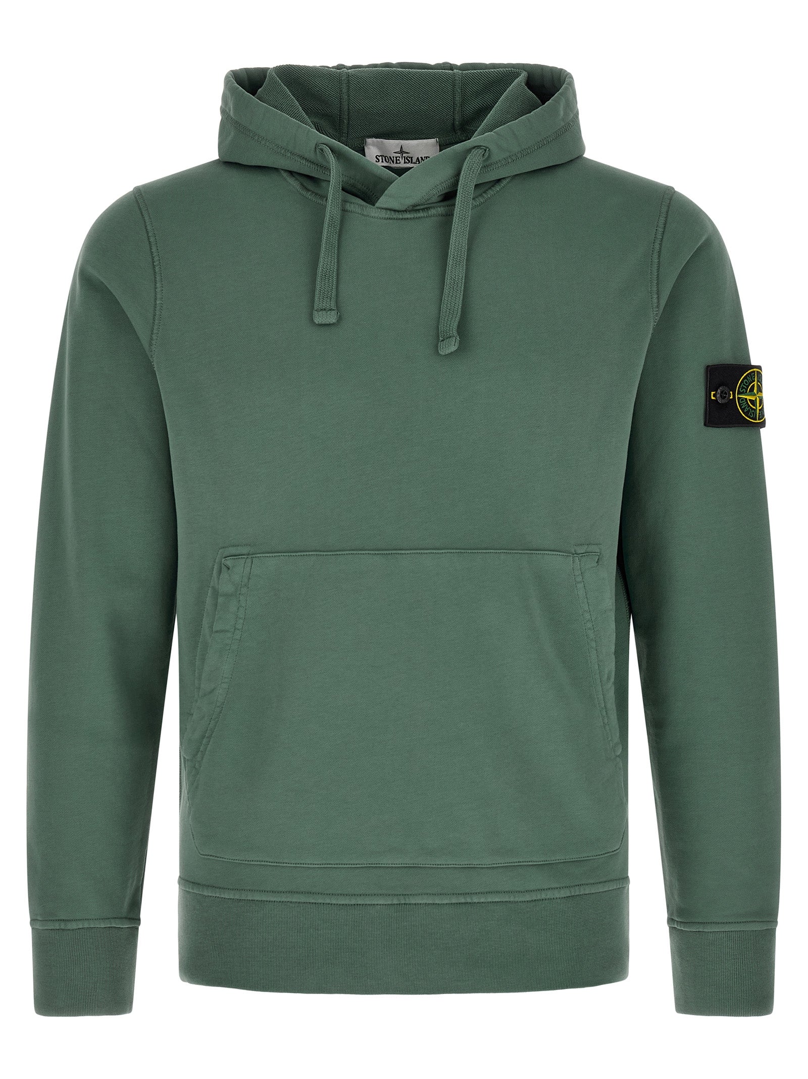 Stone Island Bicolor Cotton Sweatshirt