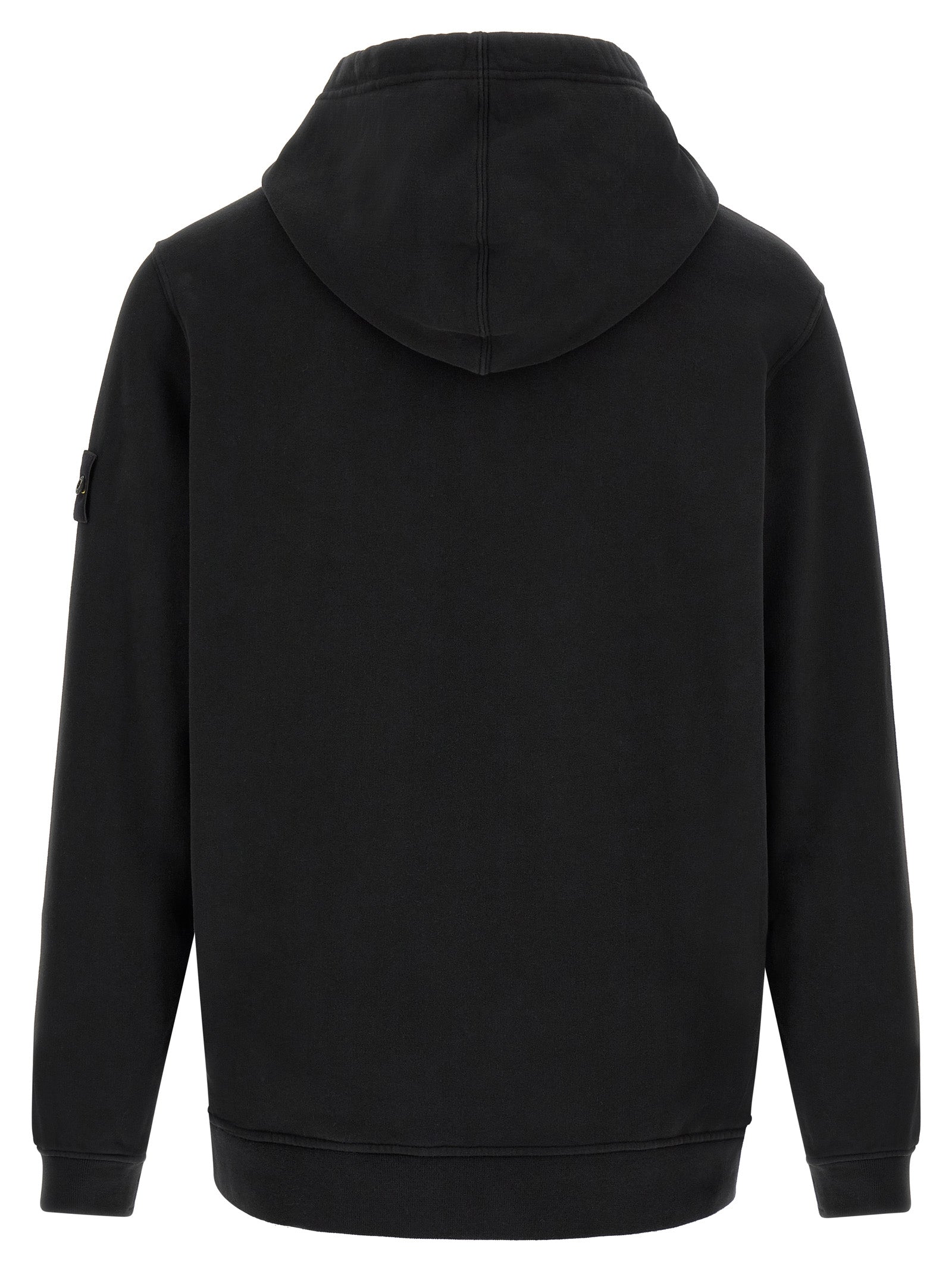 Stone Island Black Cotton Sweatshirt