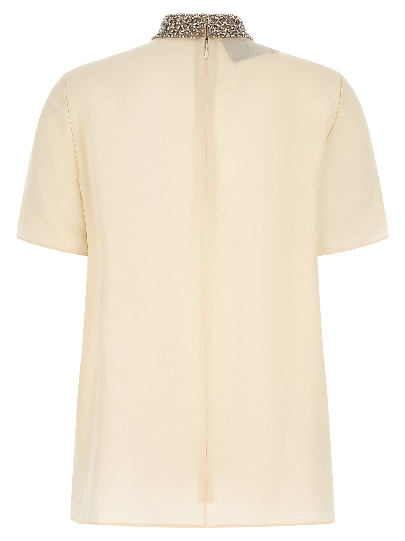 Valentino Garavani White Silk Blouse