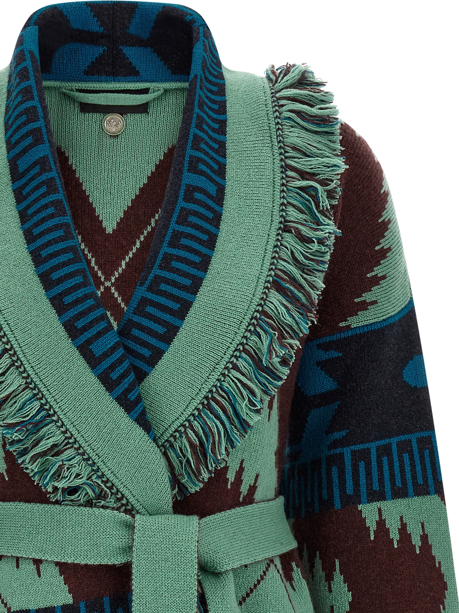 Alanui Multicolor Cashmere Cardigan