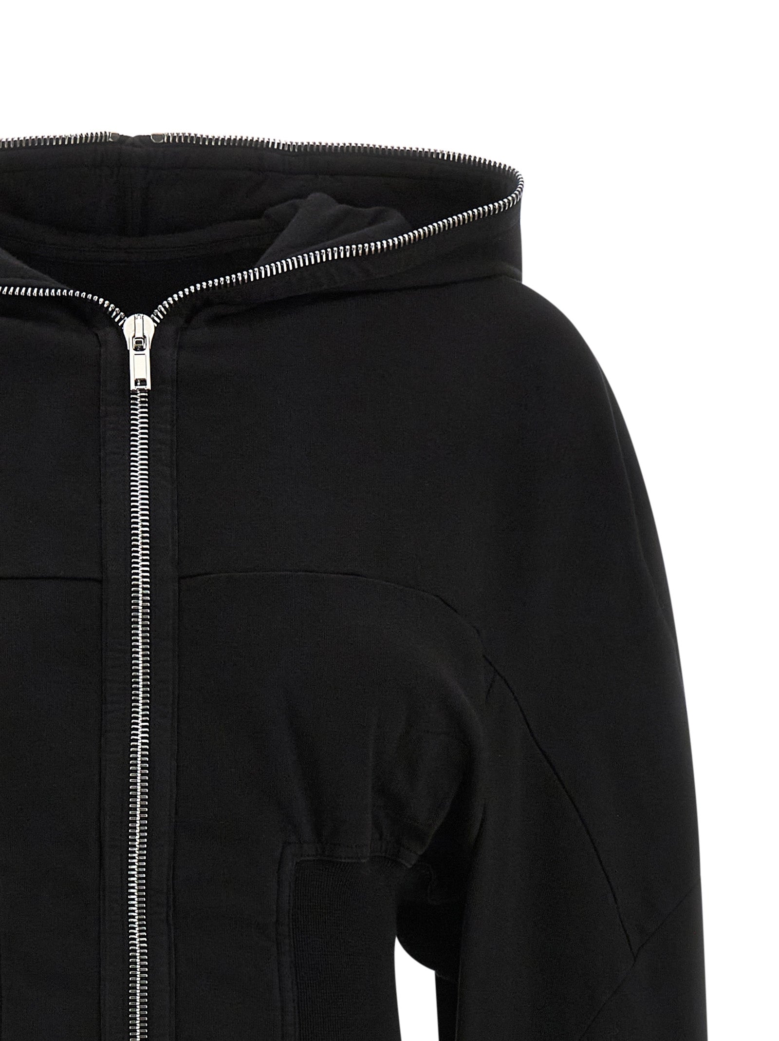 DRKSHDW Black Cotton Sweatshirt