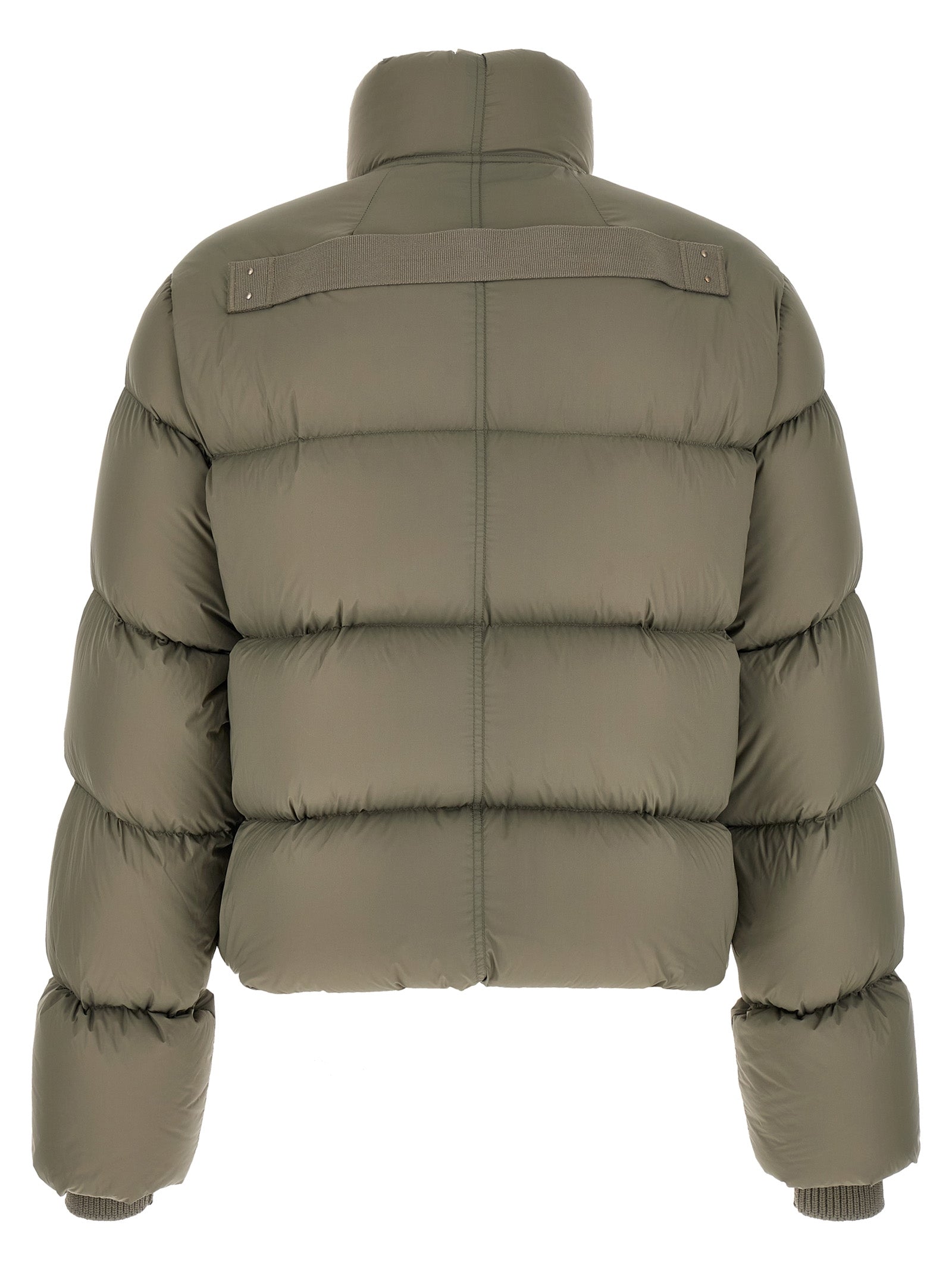 Rick Owens Bicolor Nylon Full-Length Jacket