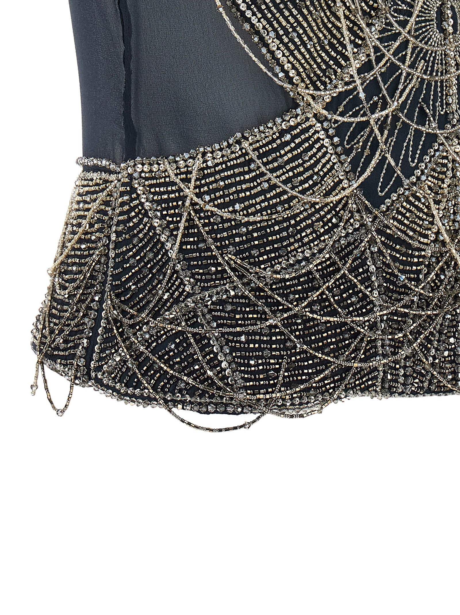 The Attico Blue Silk Tank Tops