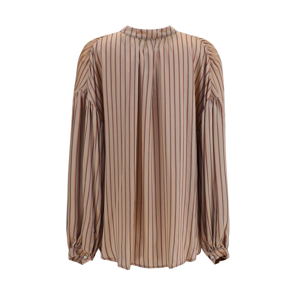 Kristina Ti Multicolor Viscose Pattern Shirt