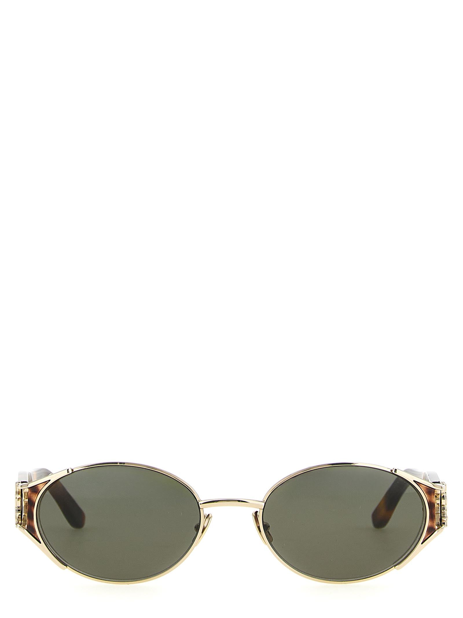 Saint Laurent Brown Acetate Sunglasses